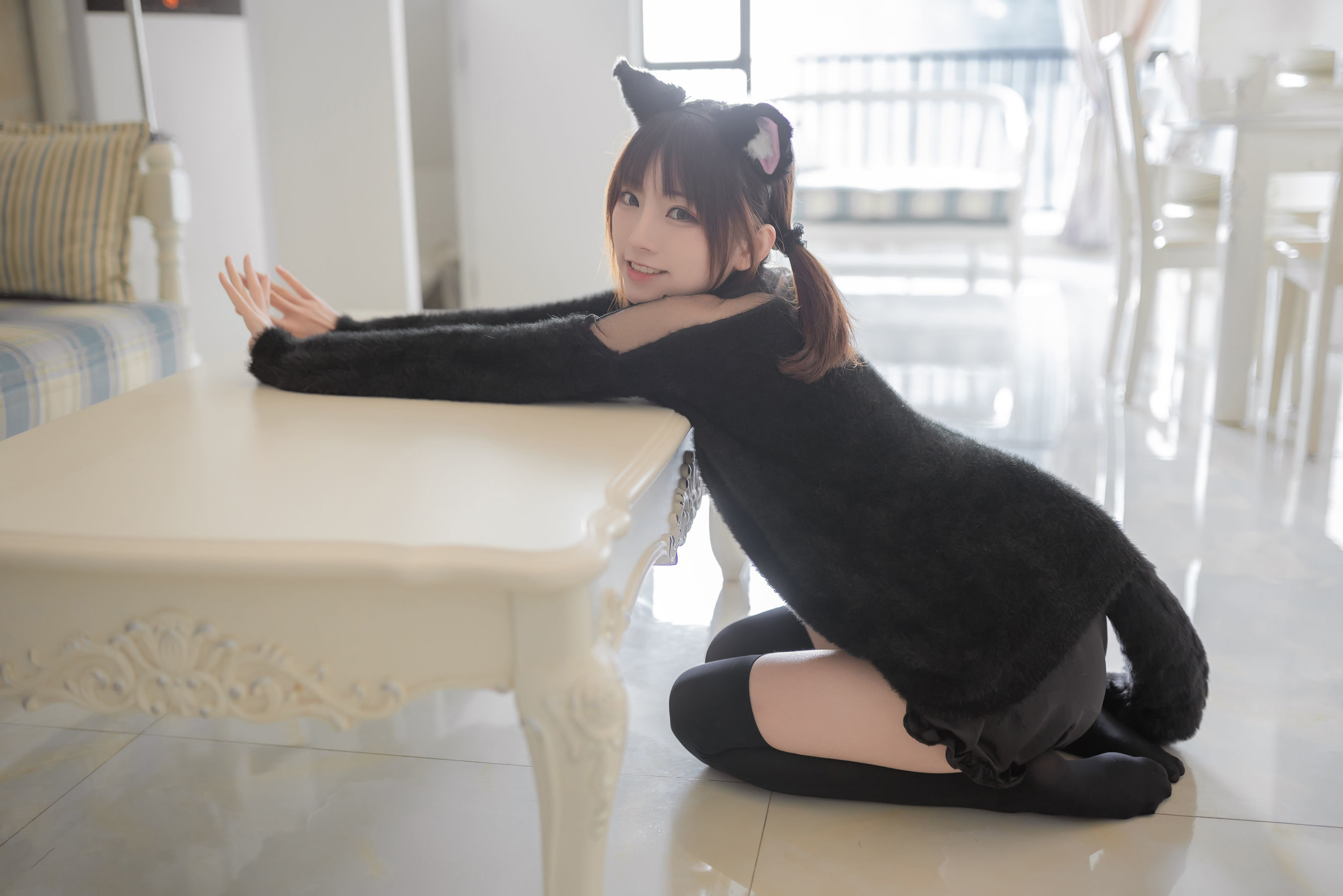 [网红COSER] 动漫博主Kitaro_绮太郎 - 黑喵