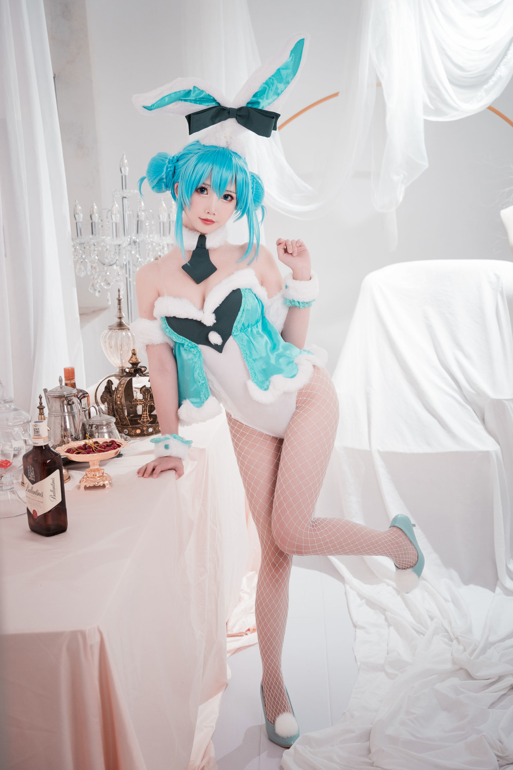 [网红COSER] 可爱人气Coser面饼仙儿 - 初音兔女郎