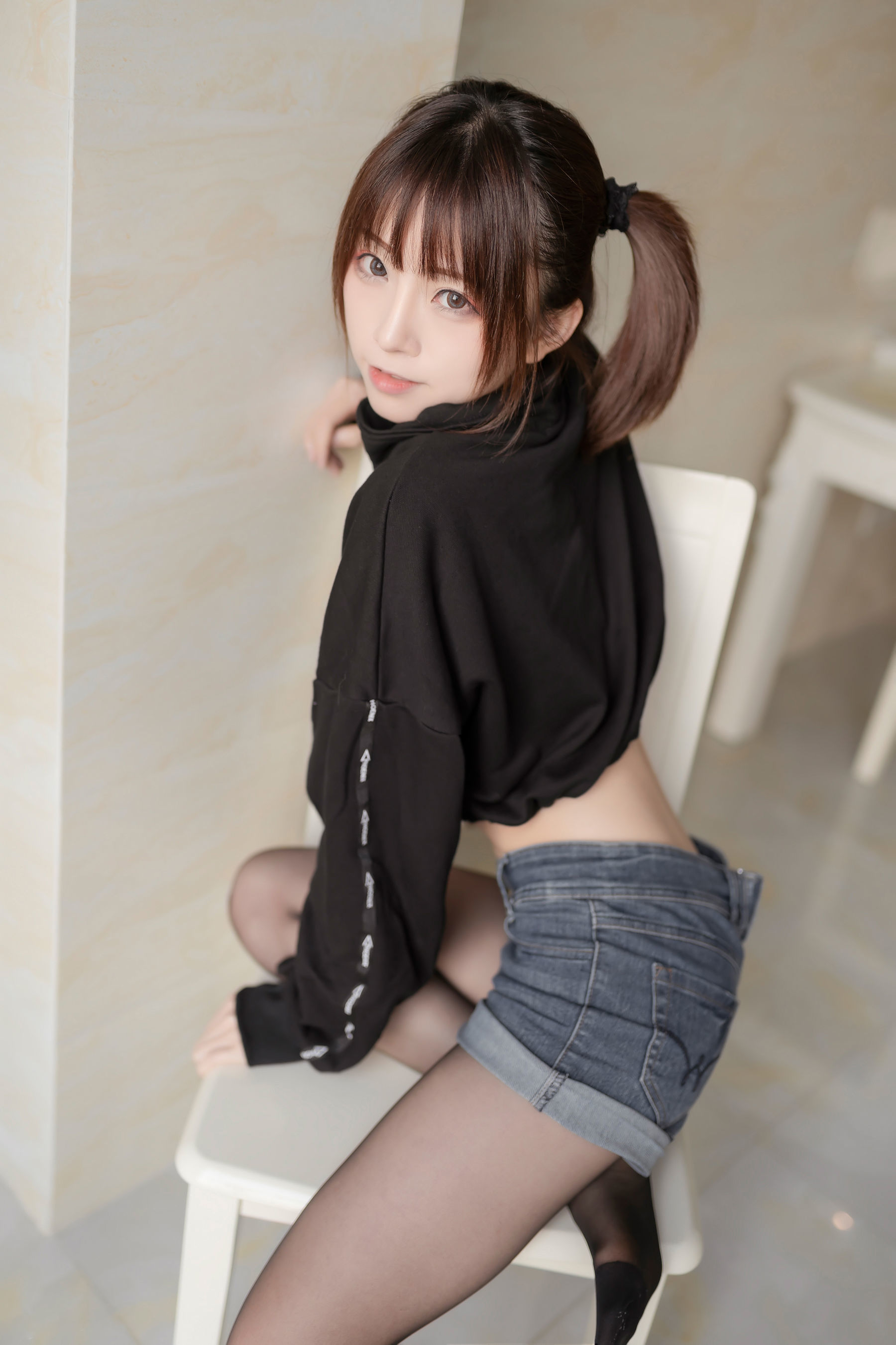 [网红COSER] 动漫博主Kitaro_绮太郎 - 单马尾女孩