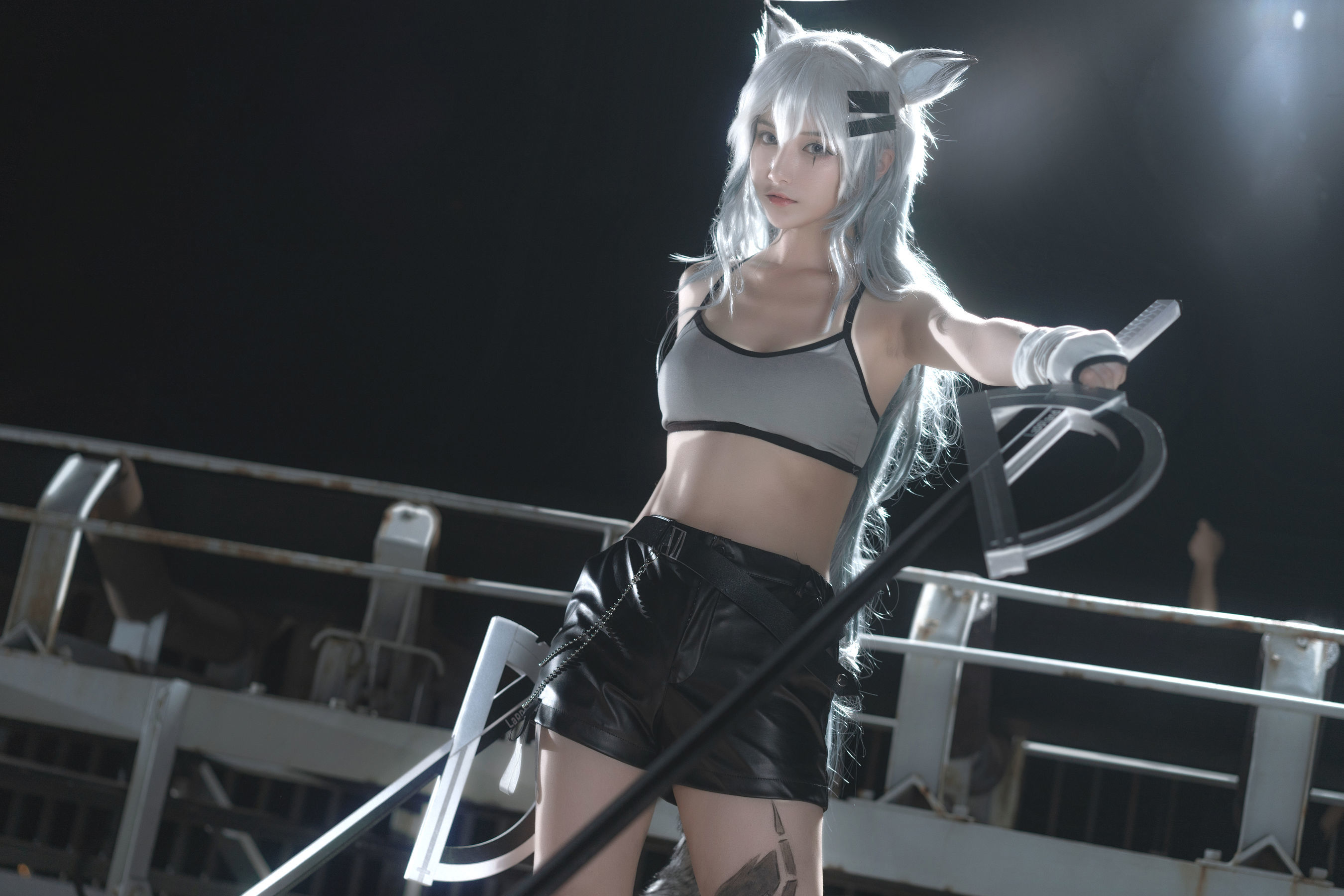 [网红COSER] 动漫博主铁板烧鬼舞w - 拉普兰德