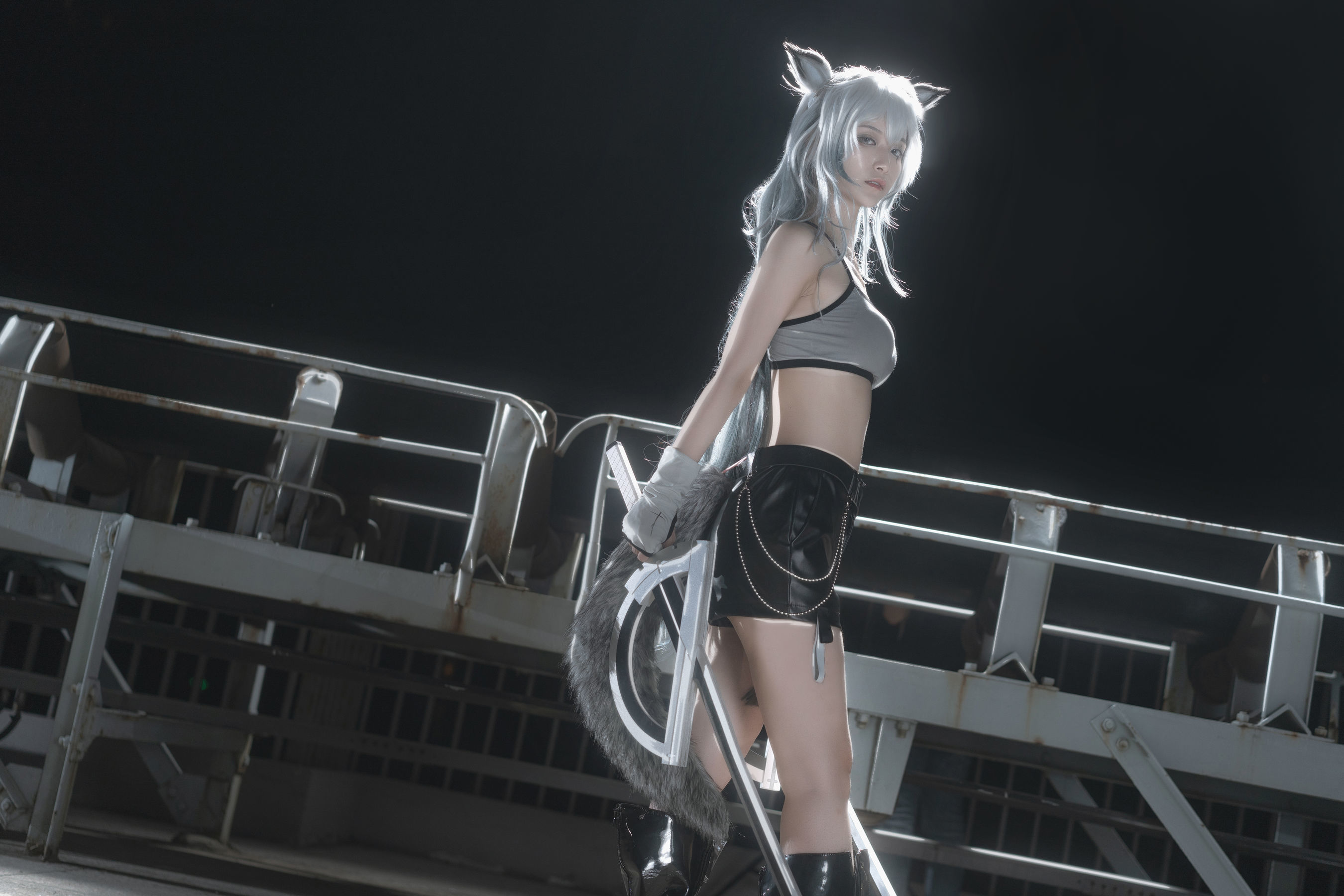 [网红COSER] 动漫博主铁板烧鬼舞w - 拉普兰德
