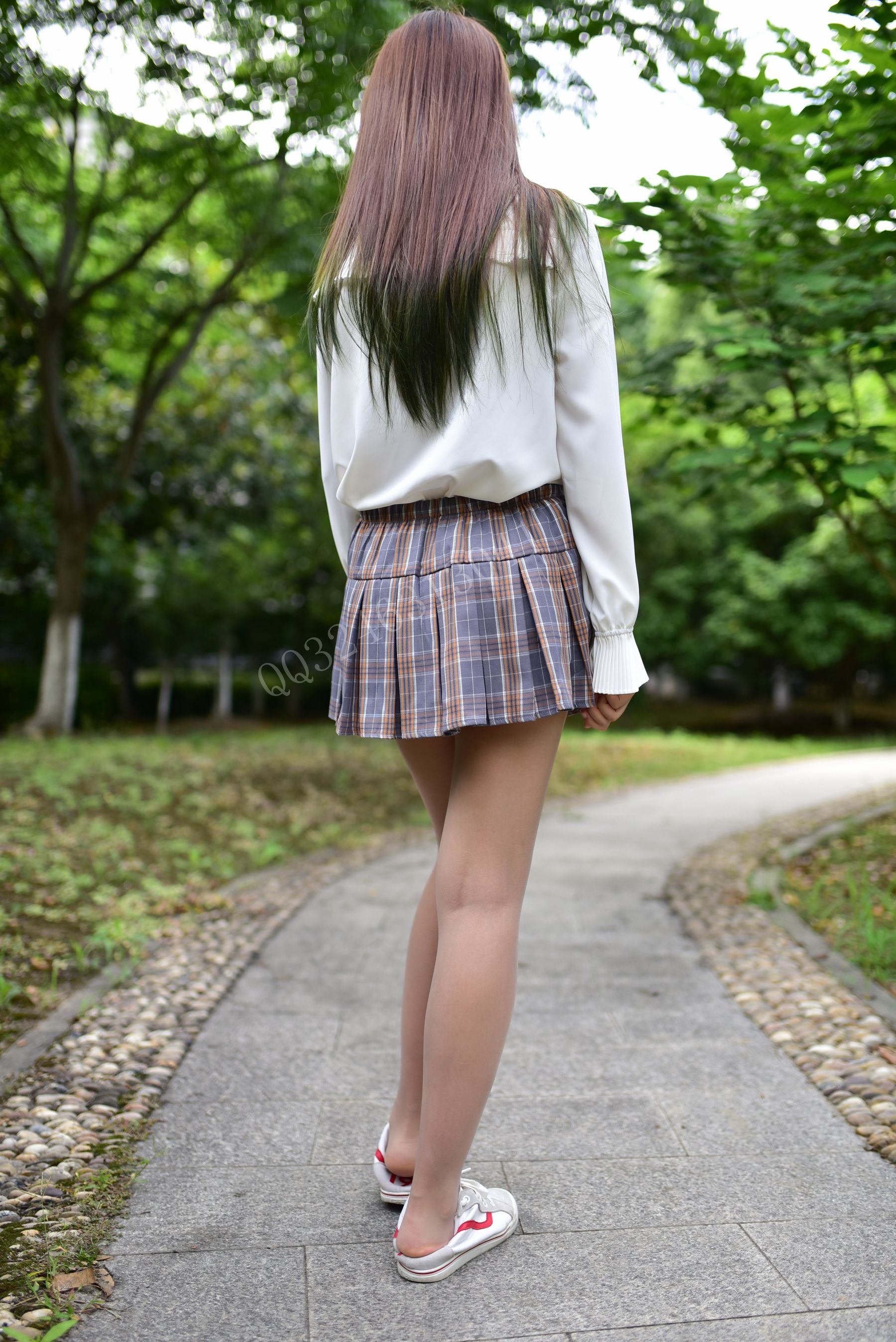 [大生模拍] No.036 小蕊 苏格兰情调小短裙