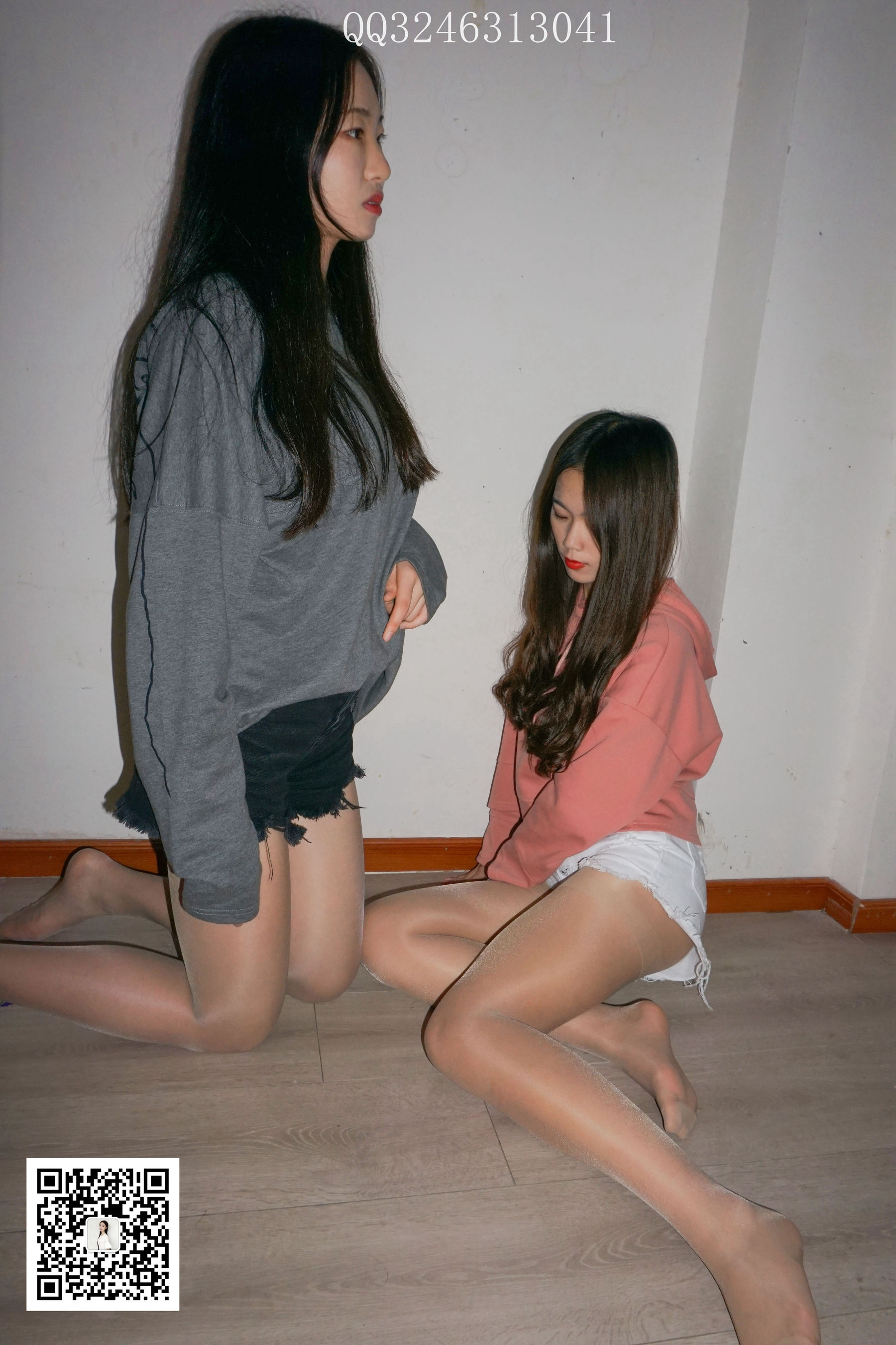 [大生模拍] No.095 雯雯&婷婷 姐妹双丝