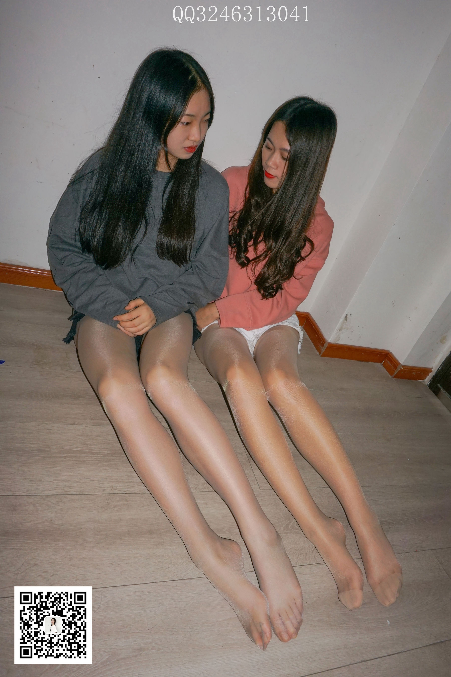 [大生模拍] No.095 雯雯&婷婷 姐妹双丝
