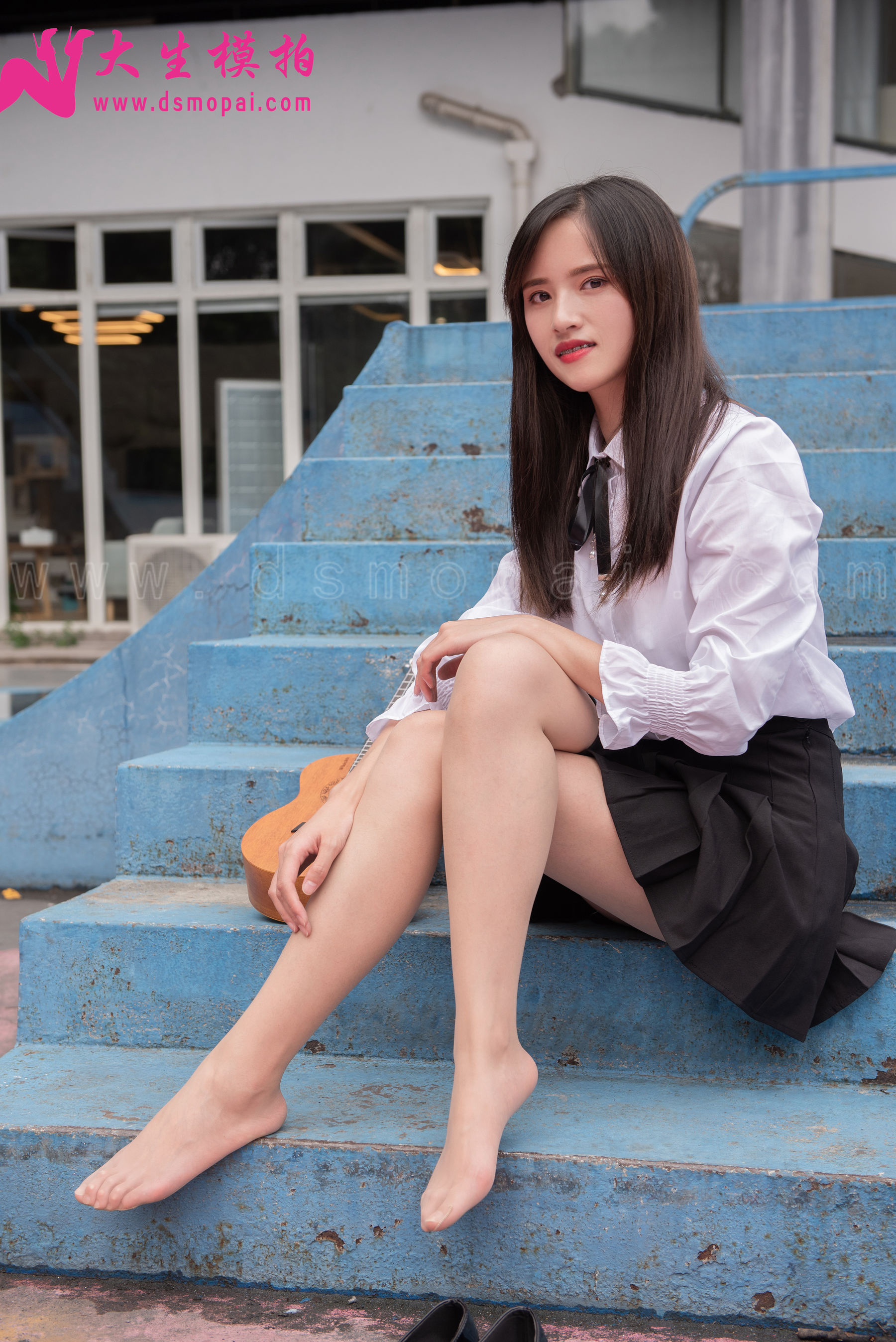 [大生模拍] No.150 师师 尤克里里女孩