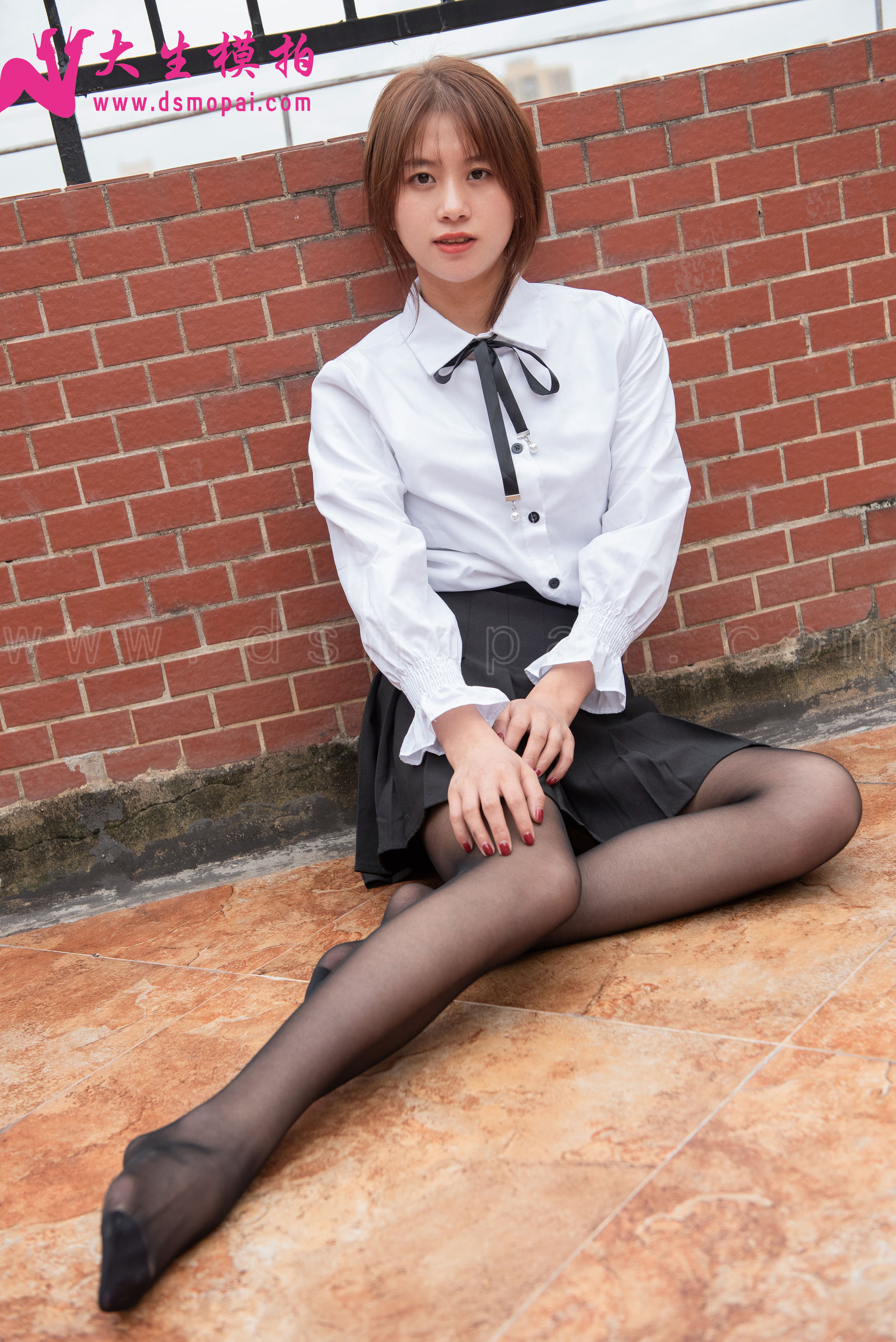 [大生模拍] No.152 小颖 学院黑丝
