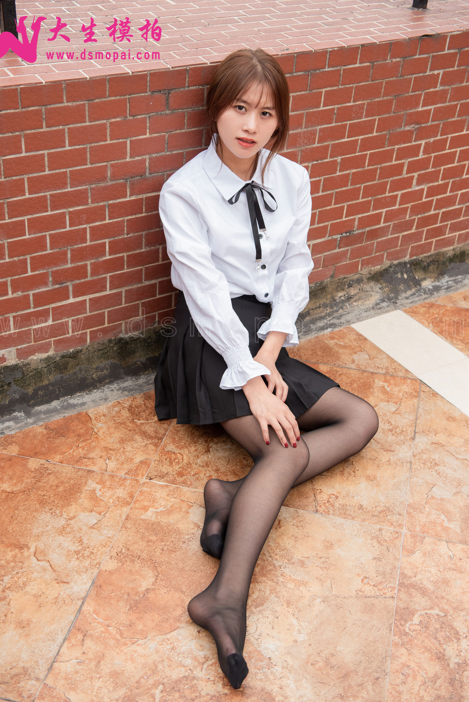[大生模拍] No.152 小颖 学院黑丝