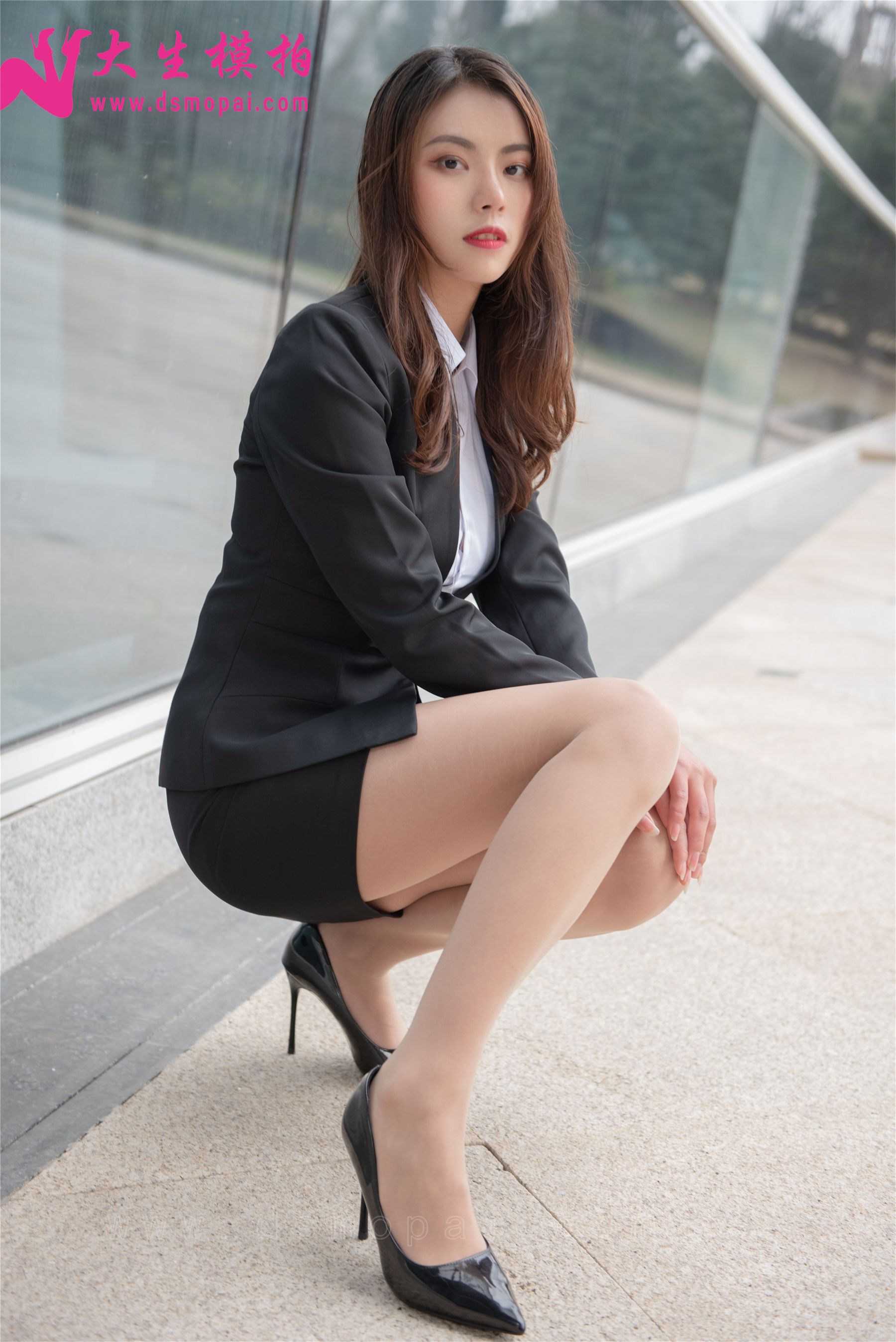 [大生模拍] NO.173 雯雯 办公室制服