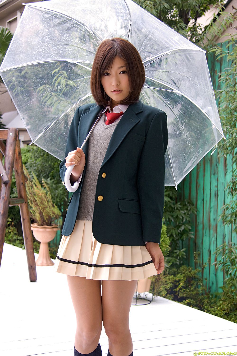 [DGC] NO.664 Noriko Kijima 木嶋のりこ 制服美少女天国