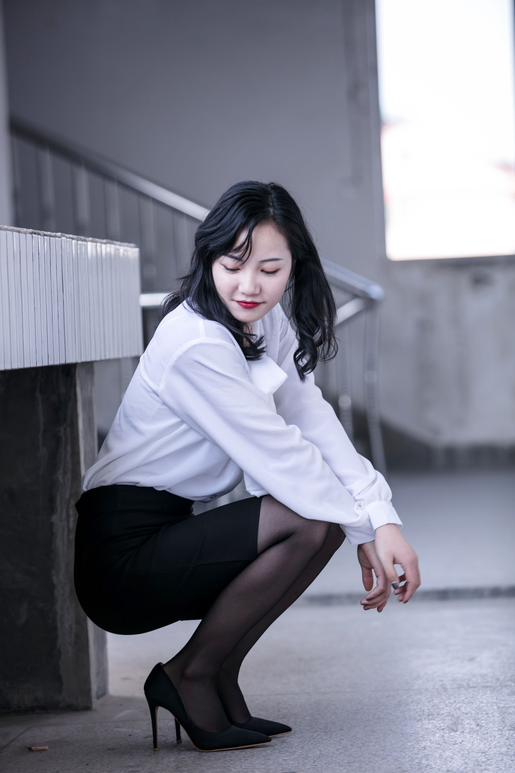 [奈丝] NO.087 小啊刀 通勤Office Lady