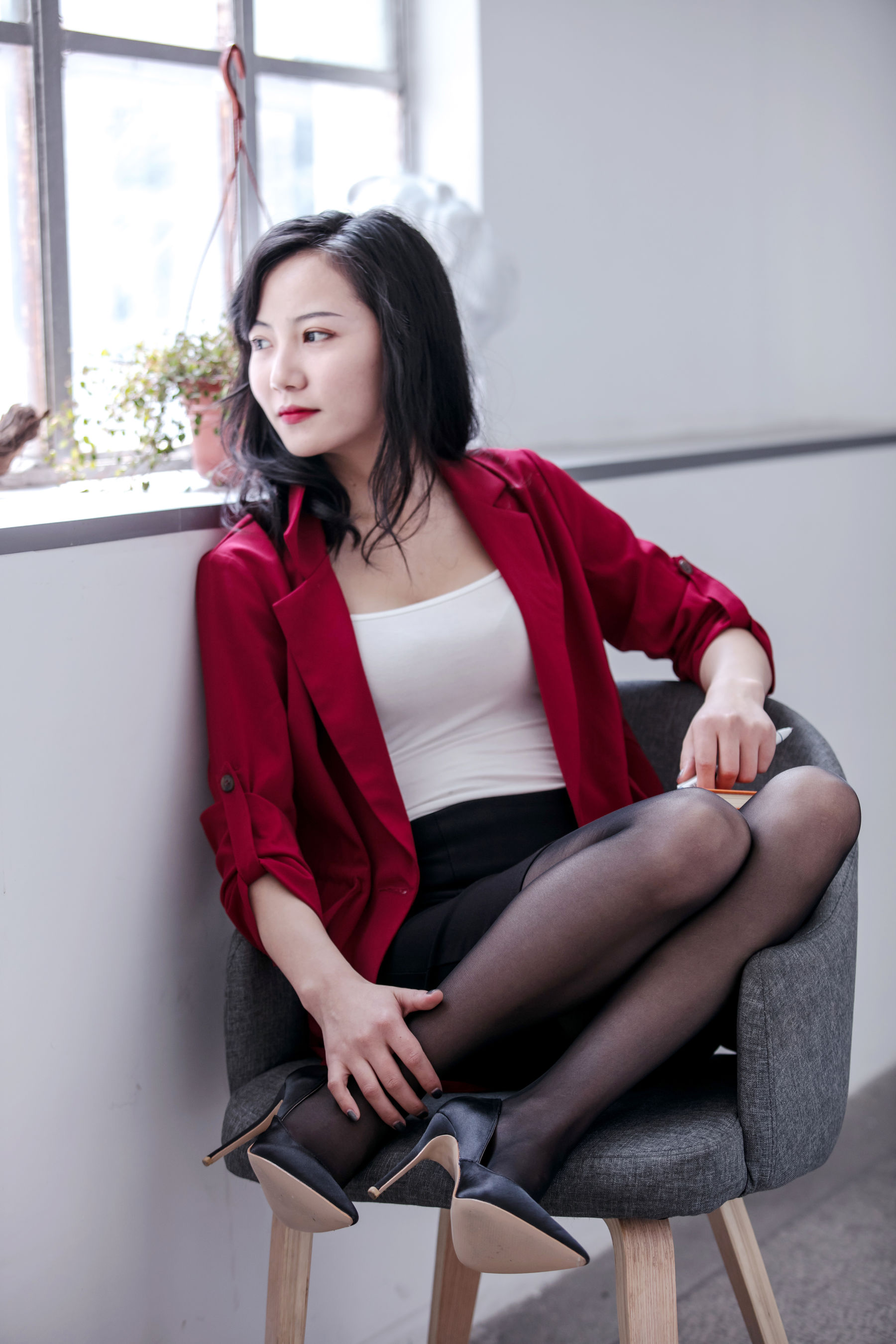 [奈丝] NO.087 小啊刀 通勤Office Lady