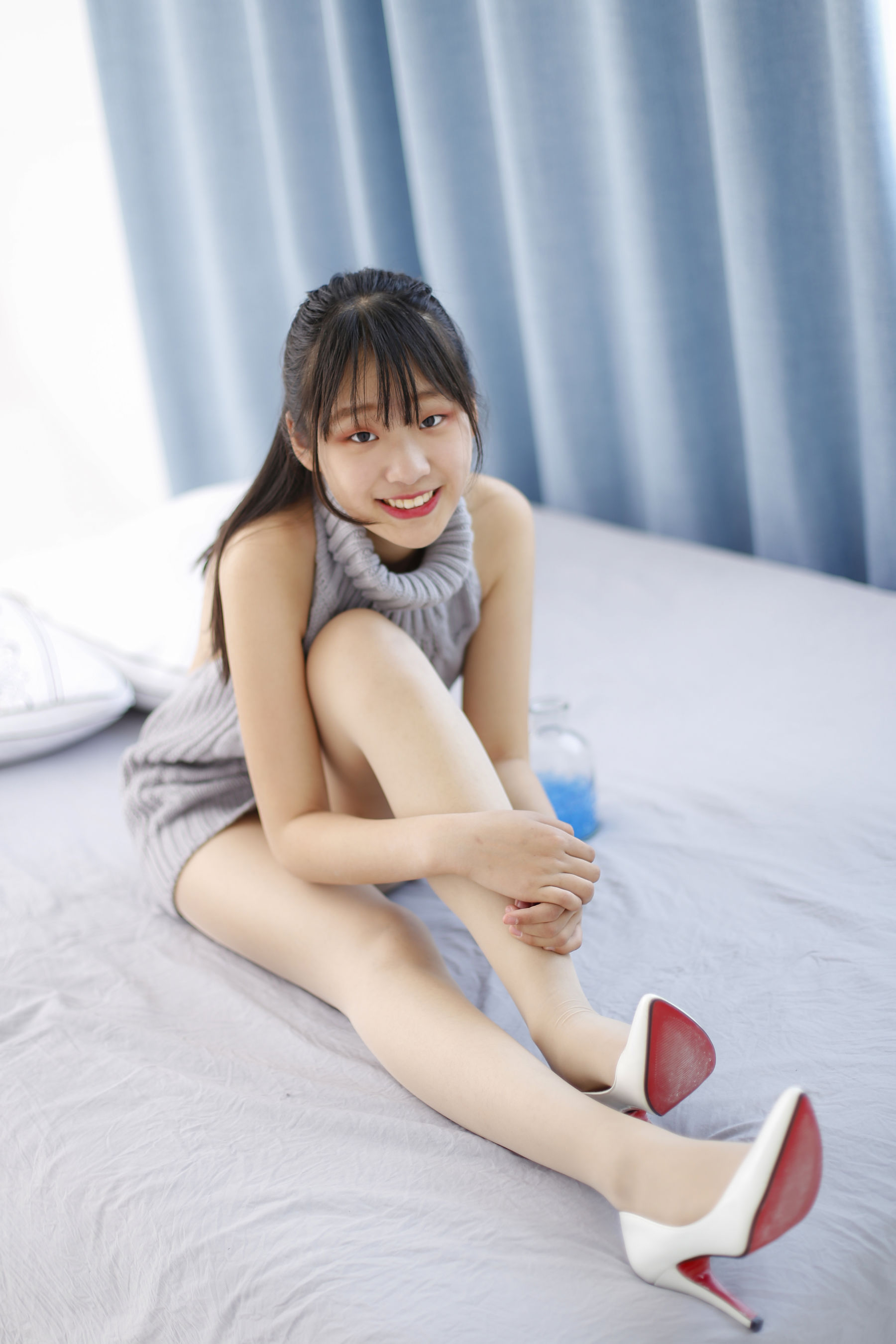 [奈丝] NO.098 蛋白粉 挂脖毛衣了解一下