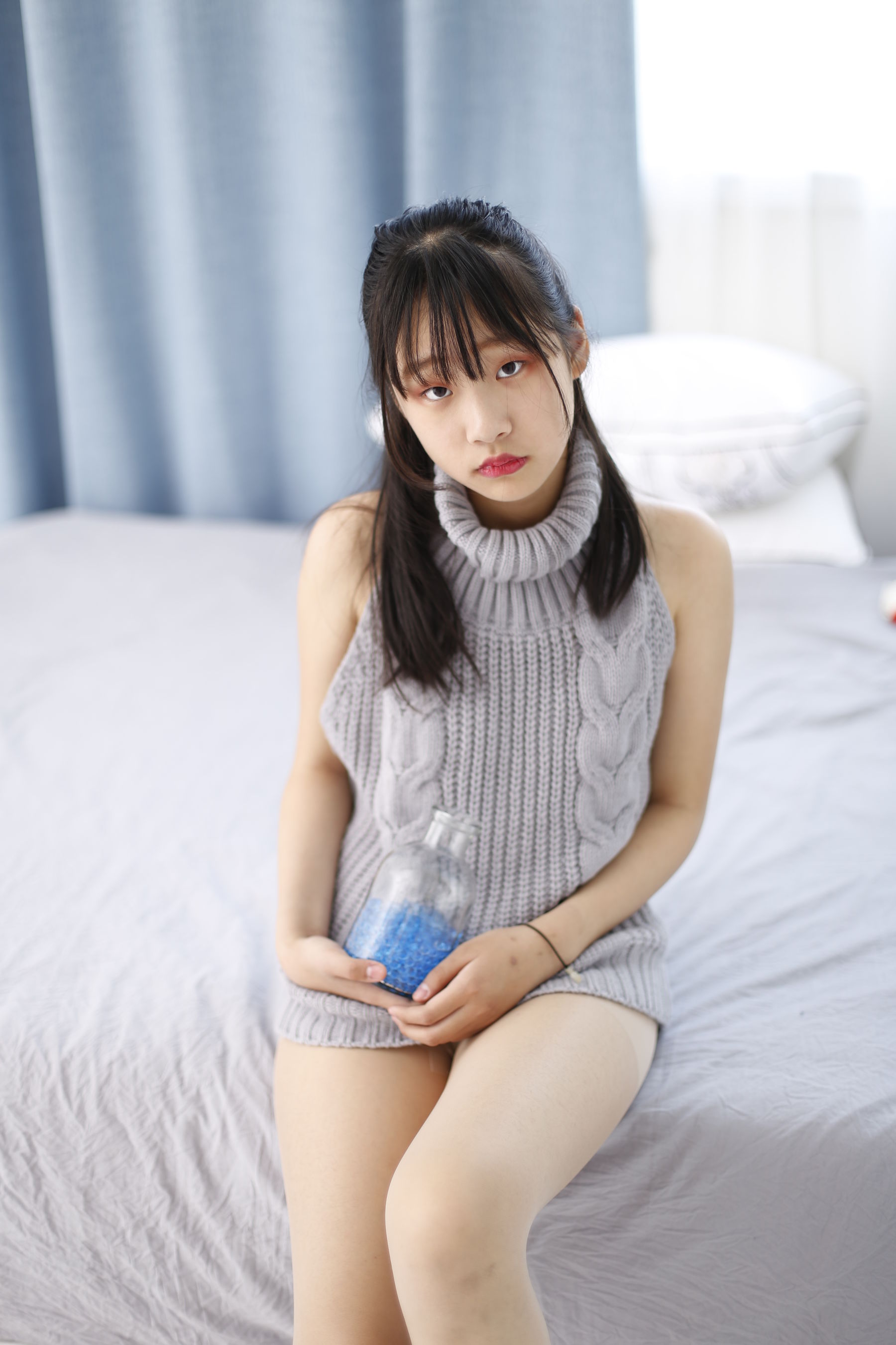 [奈丝] NO.098 蛋白粉 挂脖毛衣了解一下