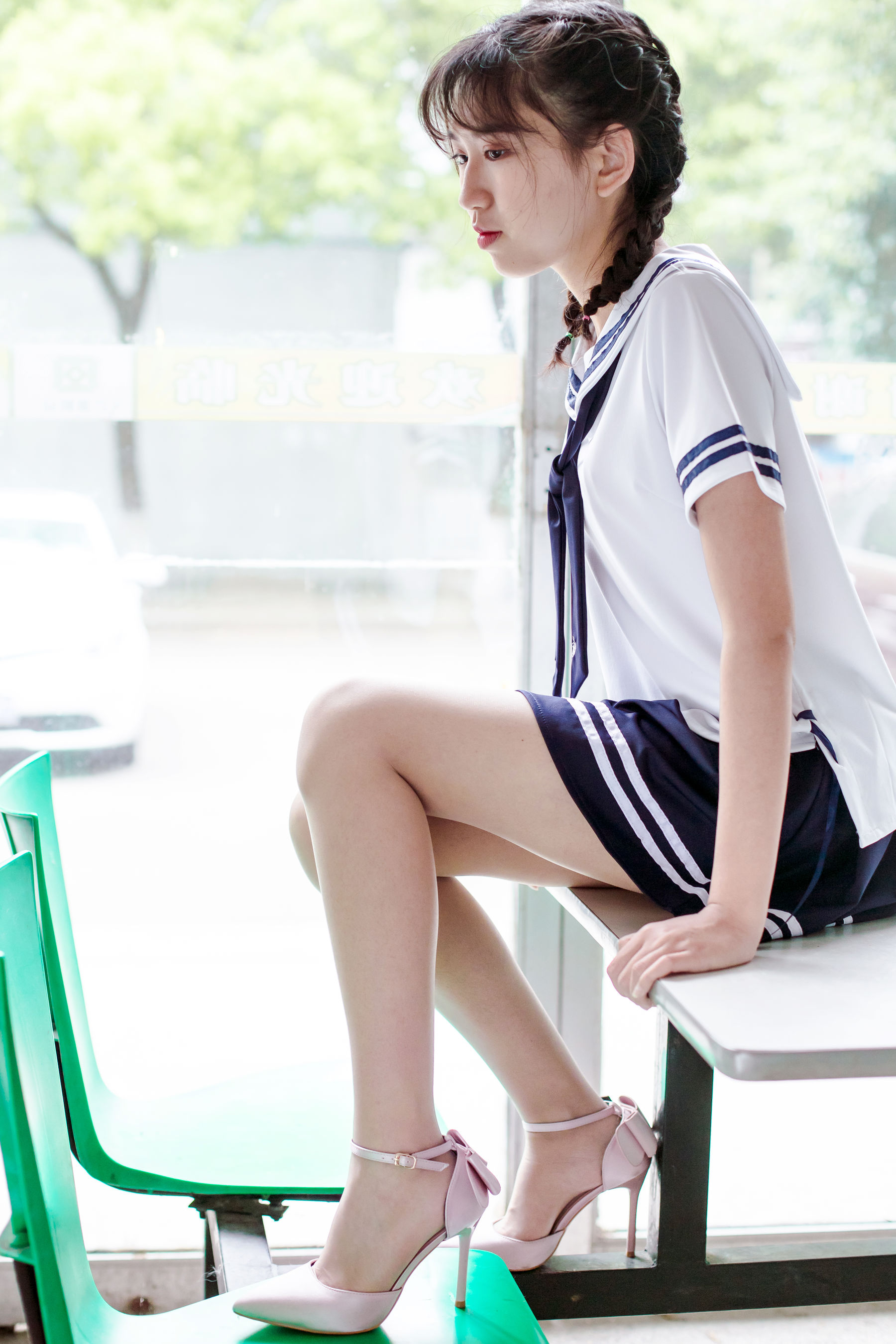 [奈丝] NO.099 小橙子 占座啦