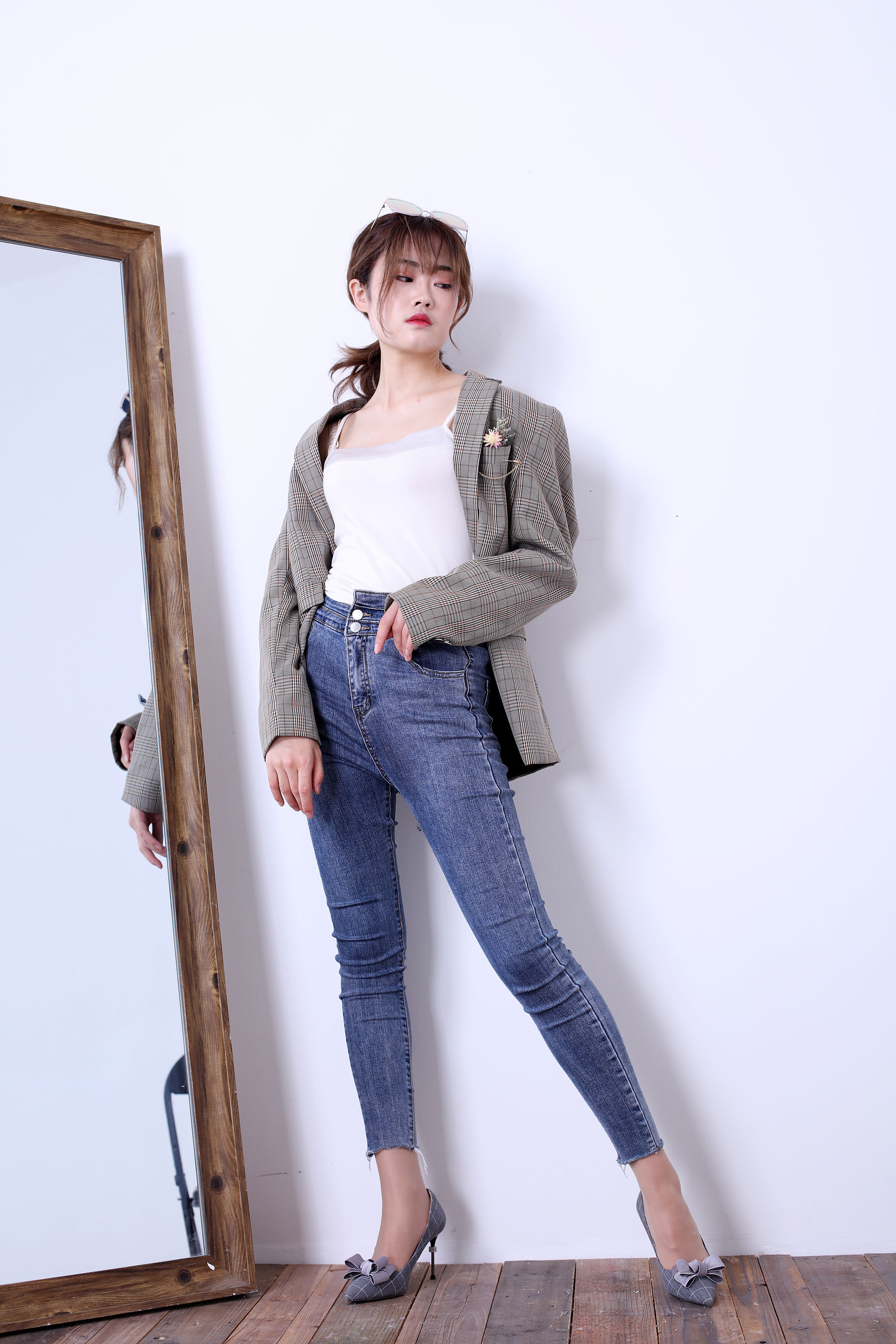 [奈丝] NO.113 可乐 牛仔裤里丝