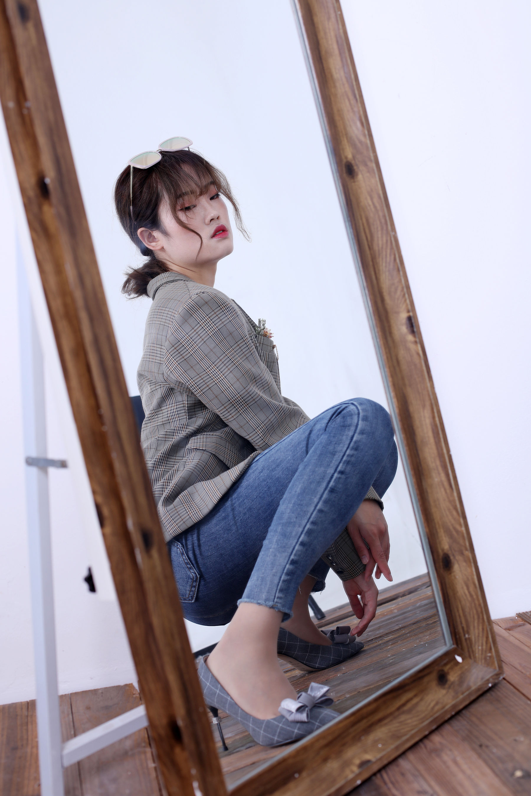 [奈丝] NO.113 可乐 牛仔裤里丝
