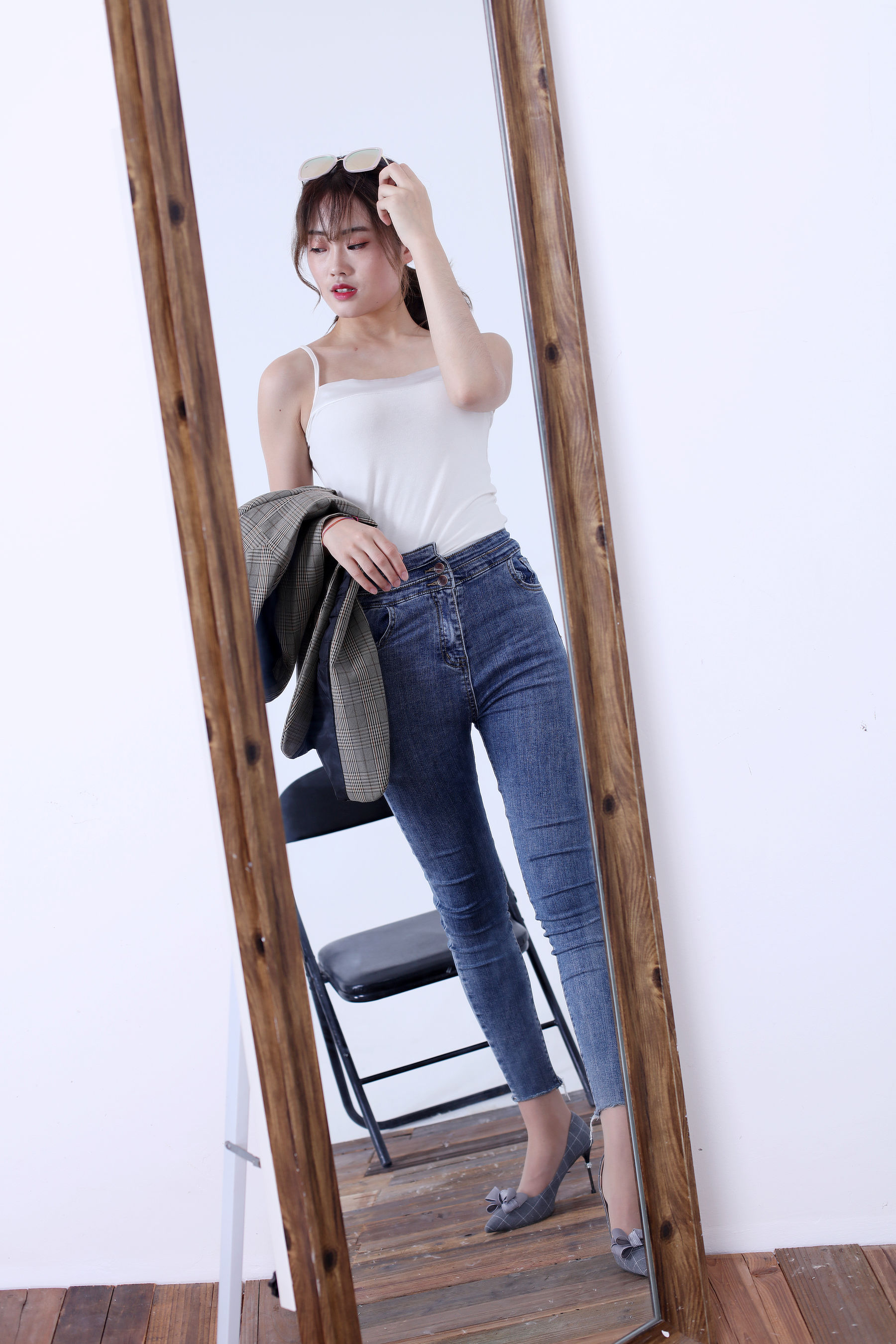 [奈丝] NO.113 可乐 牛仔裤里丝