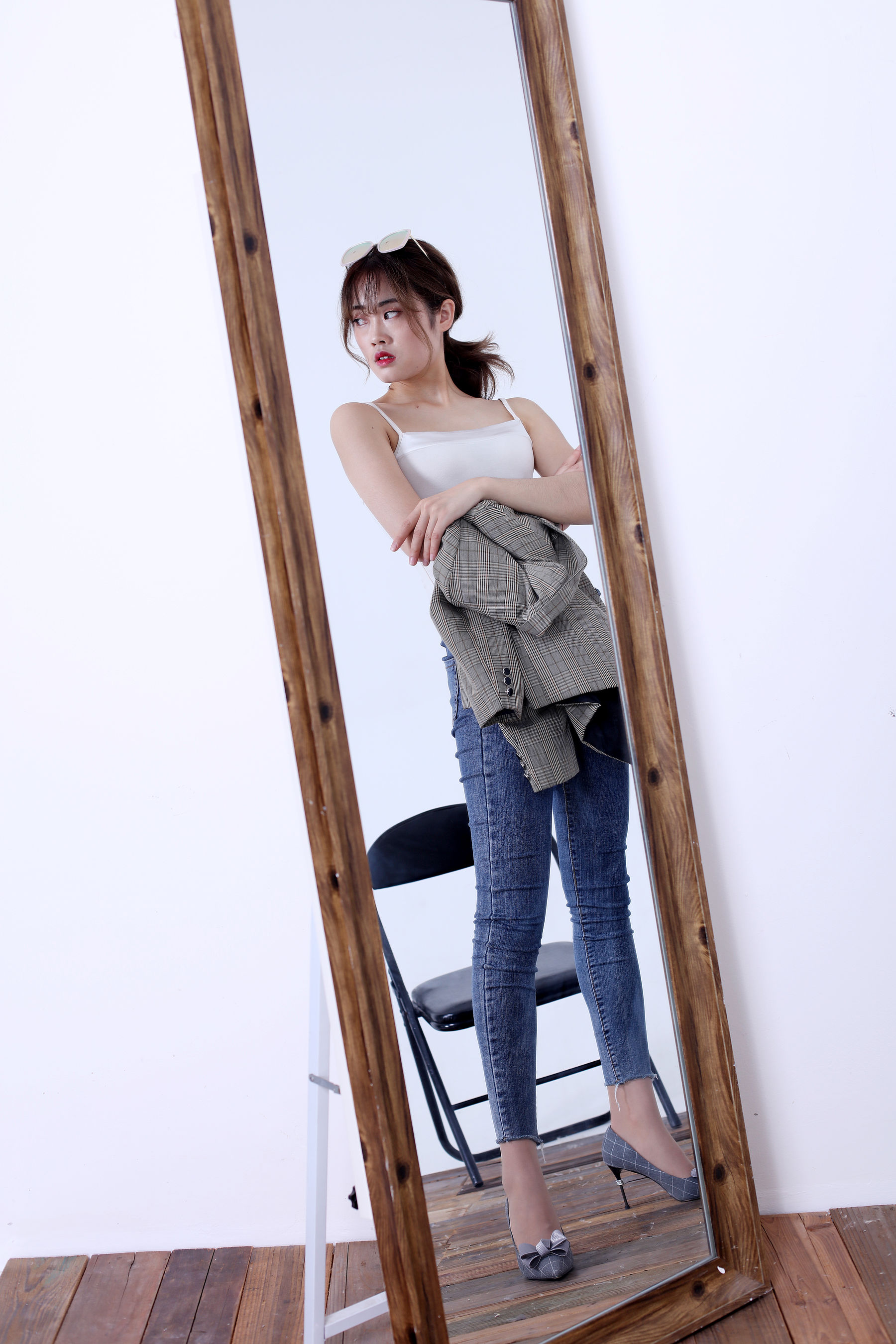 [奈丝] NO.113 可乐 牛仔裤里丝
