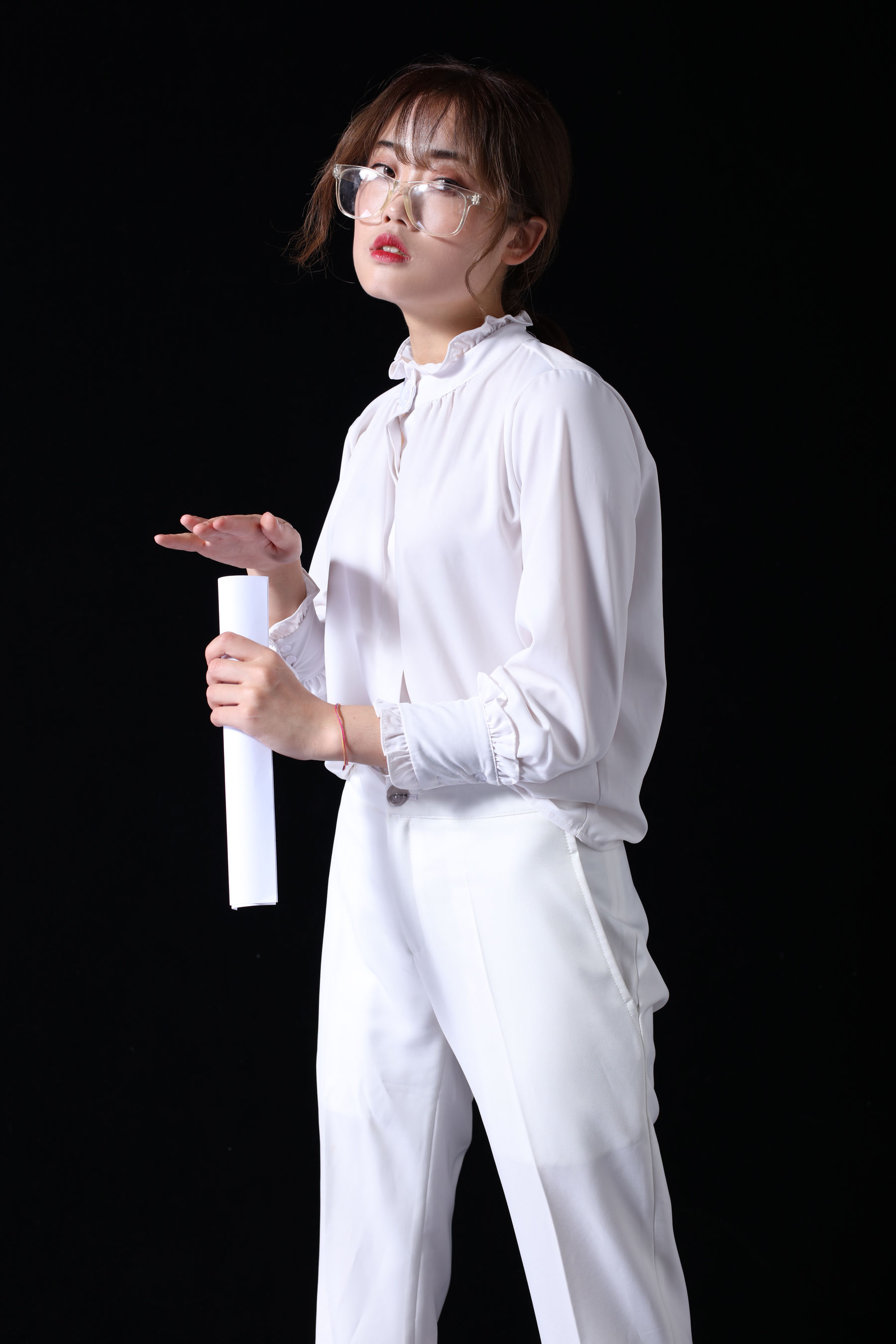 [奈丝] NO.126 可乐 御姐套装 裤里丝