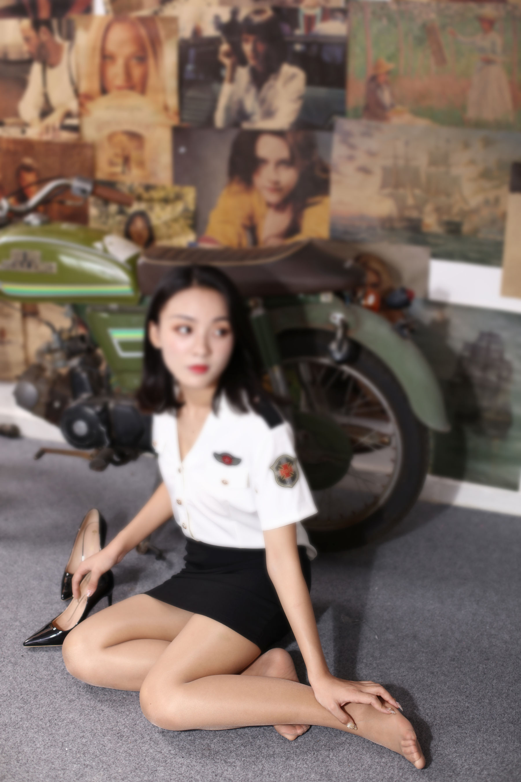 [奈丝] NO.137 秀秀 机车女郎的肉长直