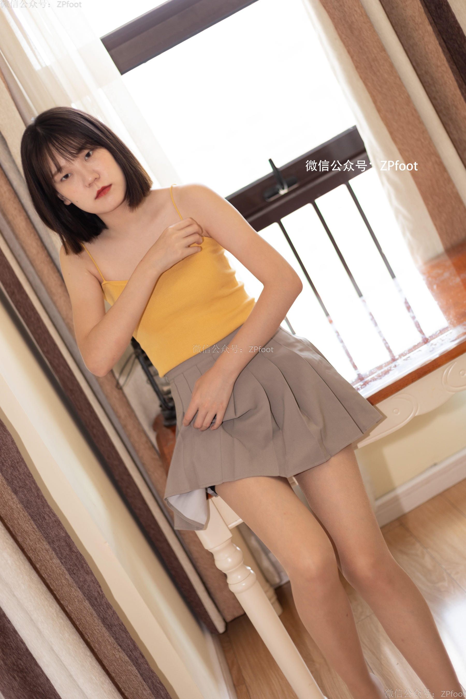 [山茶摄影LSS] NO.078  吊带薄丝袜