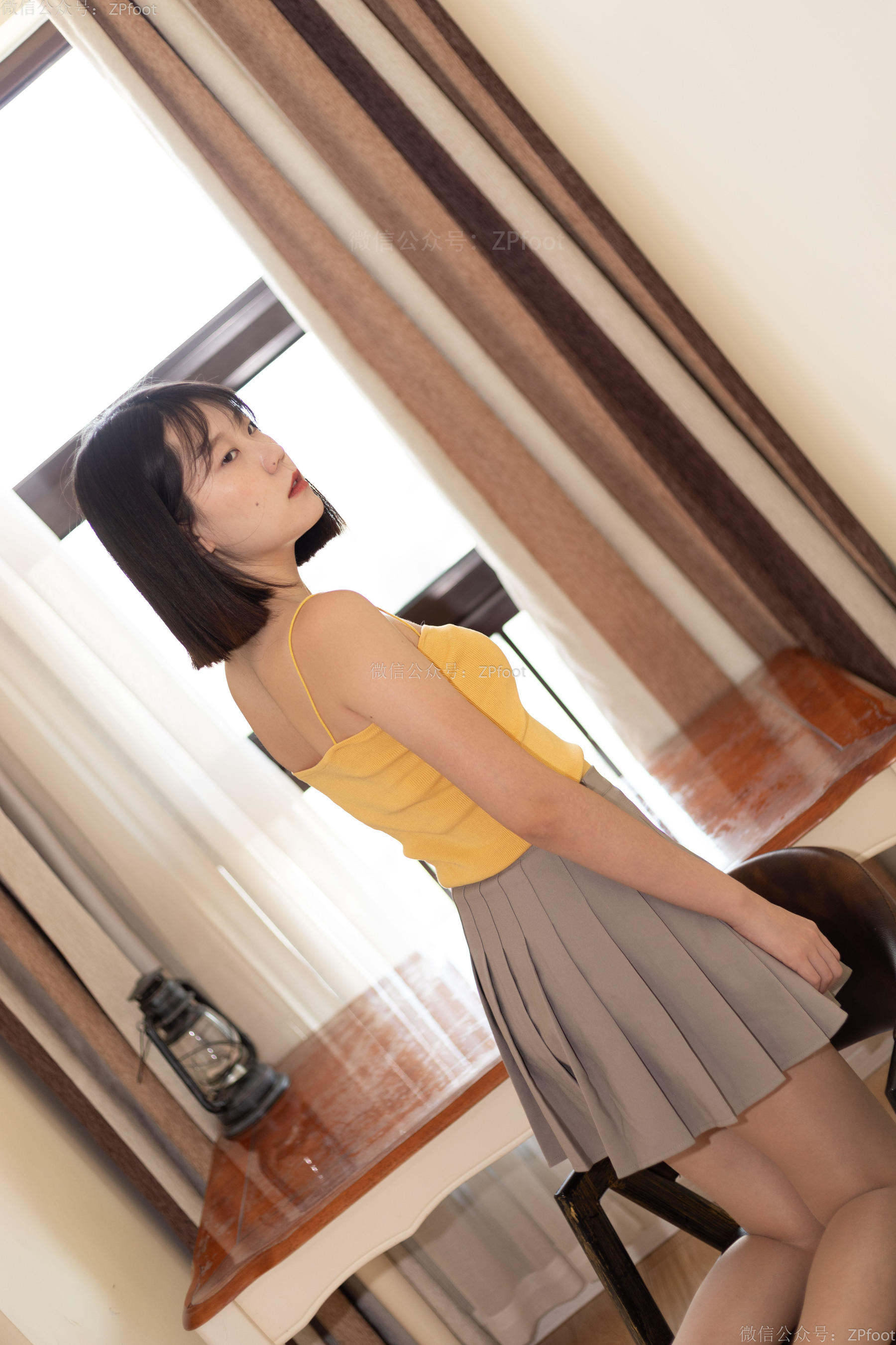 [山茶摄影LSS] NO.078  吊带薄丝袜