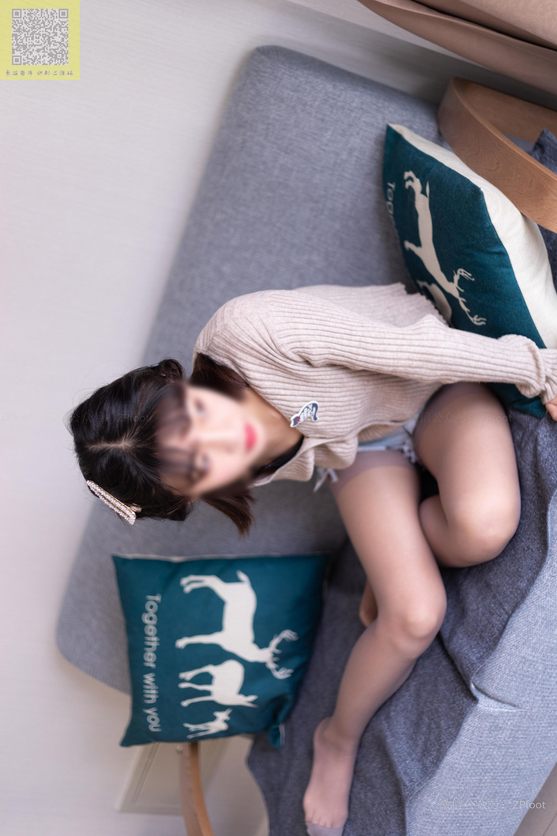 [山茶摄影LSS] NO.091 小雪 脚尖加固灰丝