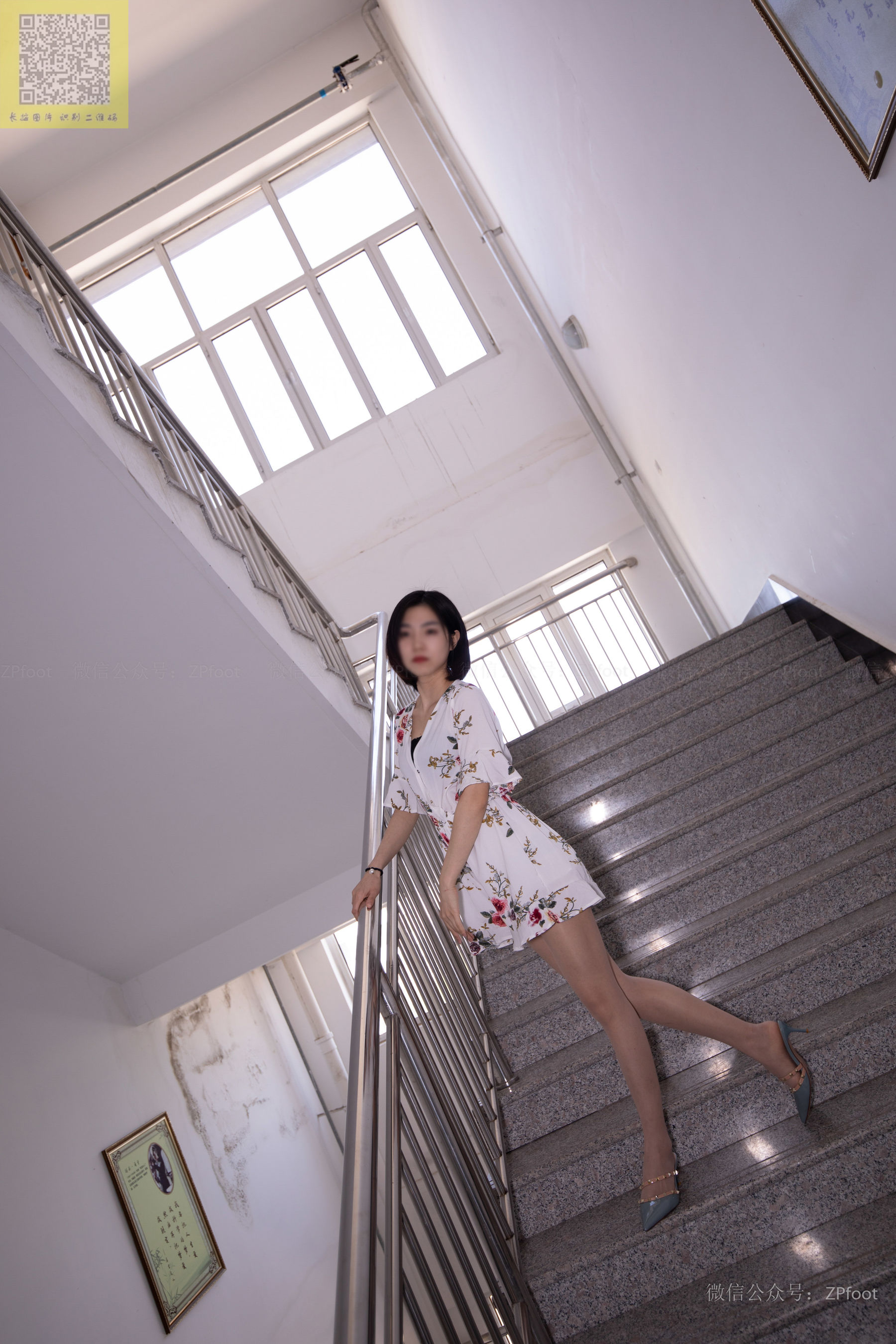 [山茶摄影LSS] NO.093 小阳阳 舞蹈小阳阳碎花裙