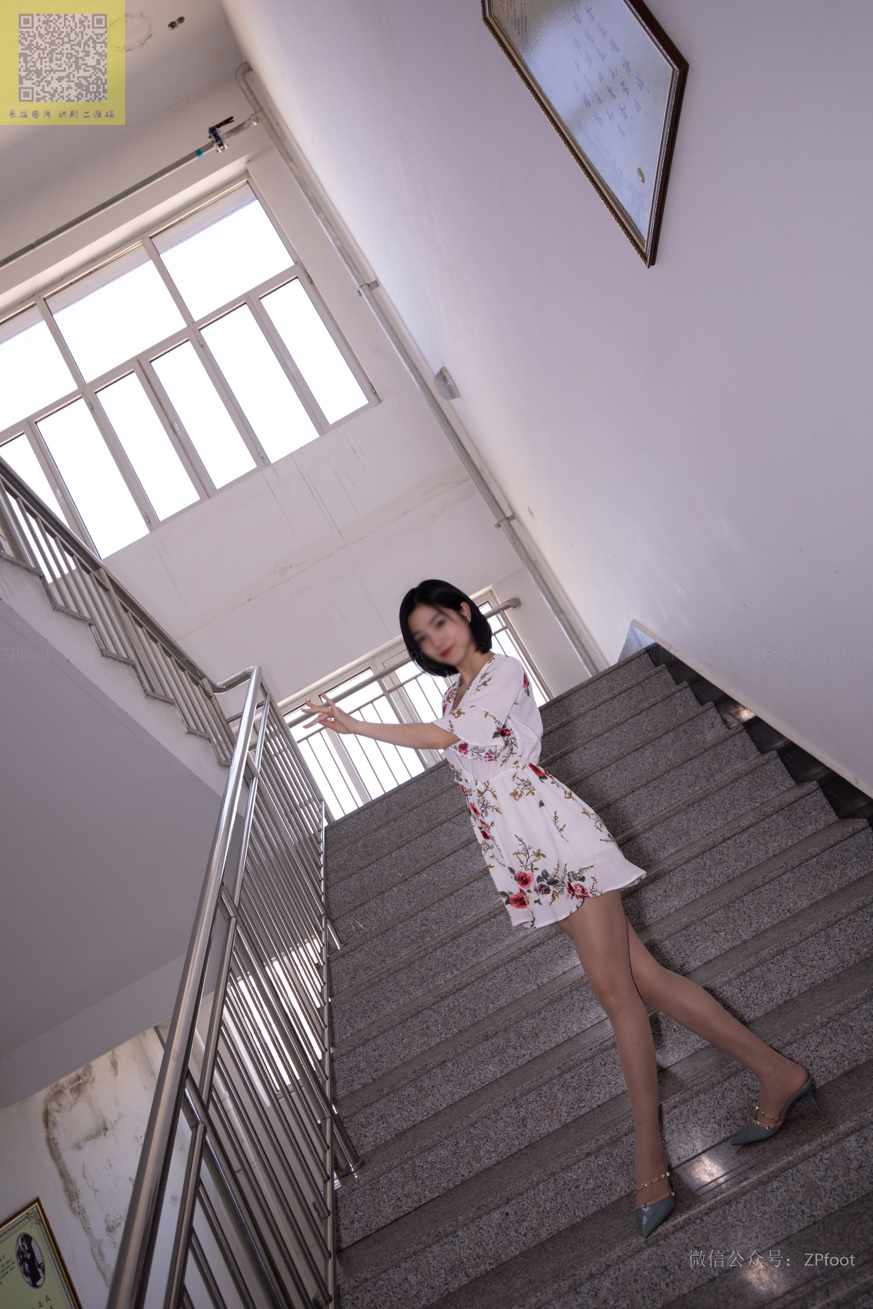[山茶摄影LSS] NO.093 小阳阳 舞蹈小阳阳碎花裙