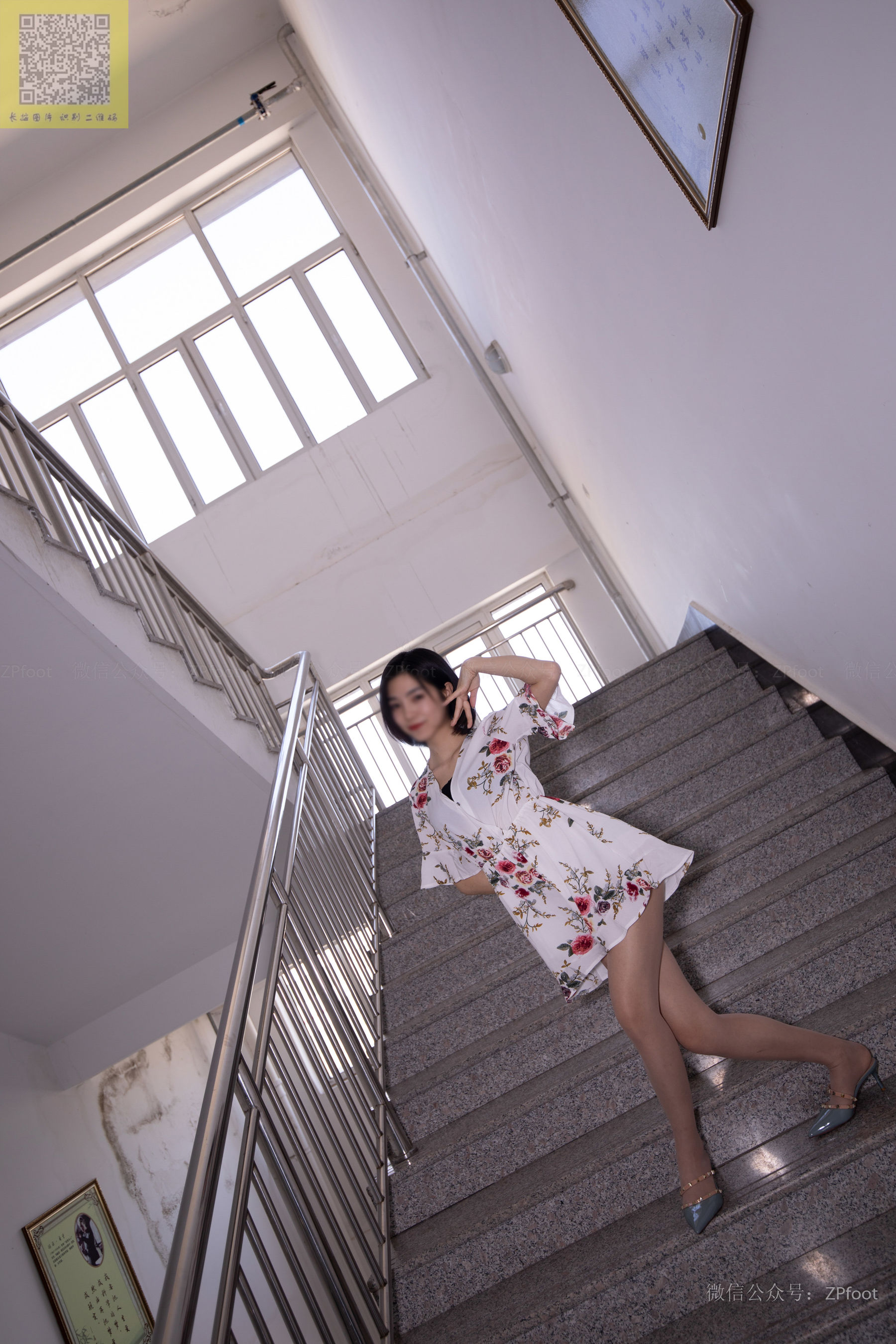 [山茶摄影LSS] NO.093 小阳阳 舞蹈小阳阳碎花裙