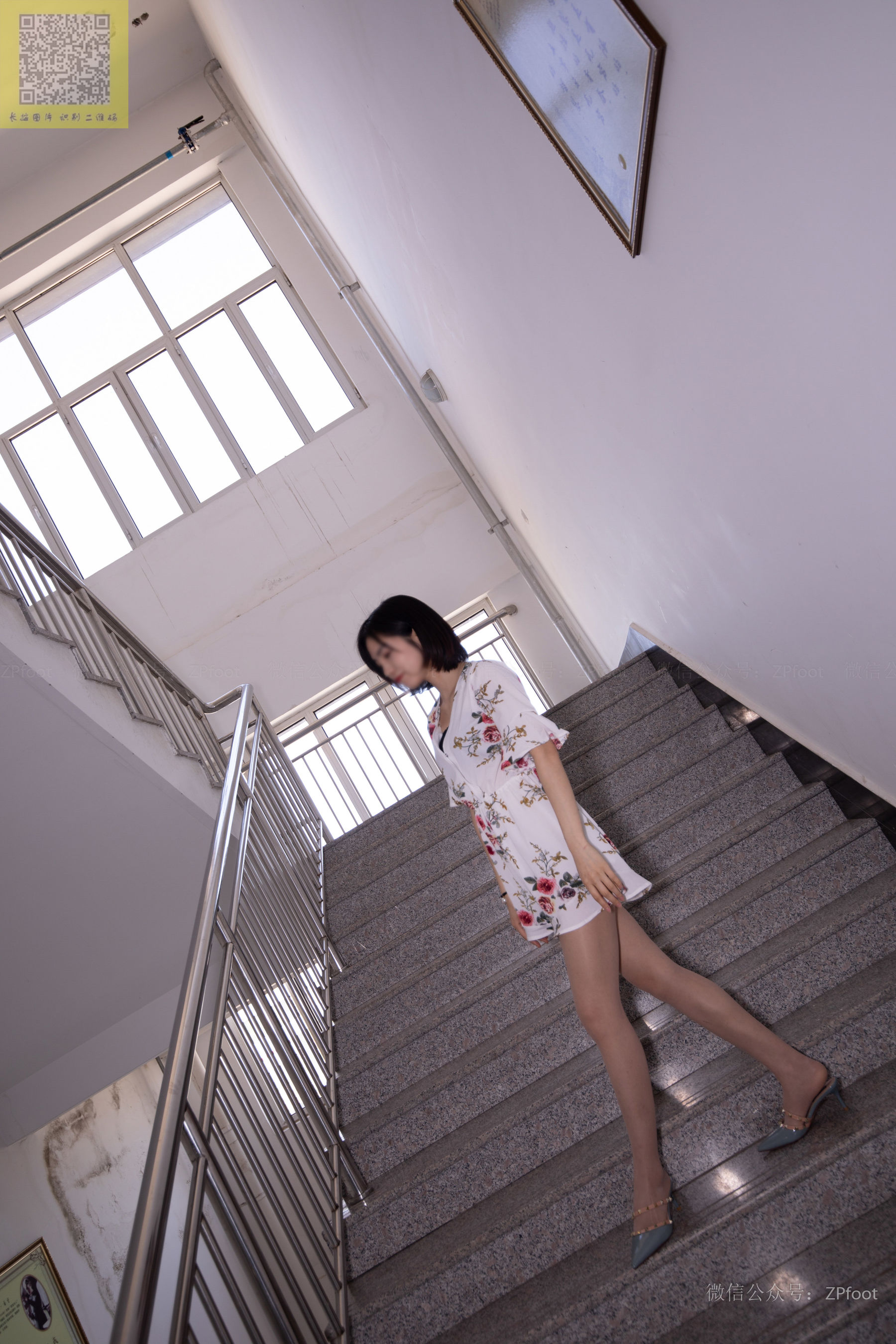 [山茶摄影LSS] NO.093 小阳阳 舞蹈小阳阳碎花裙