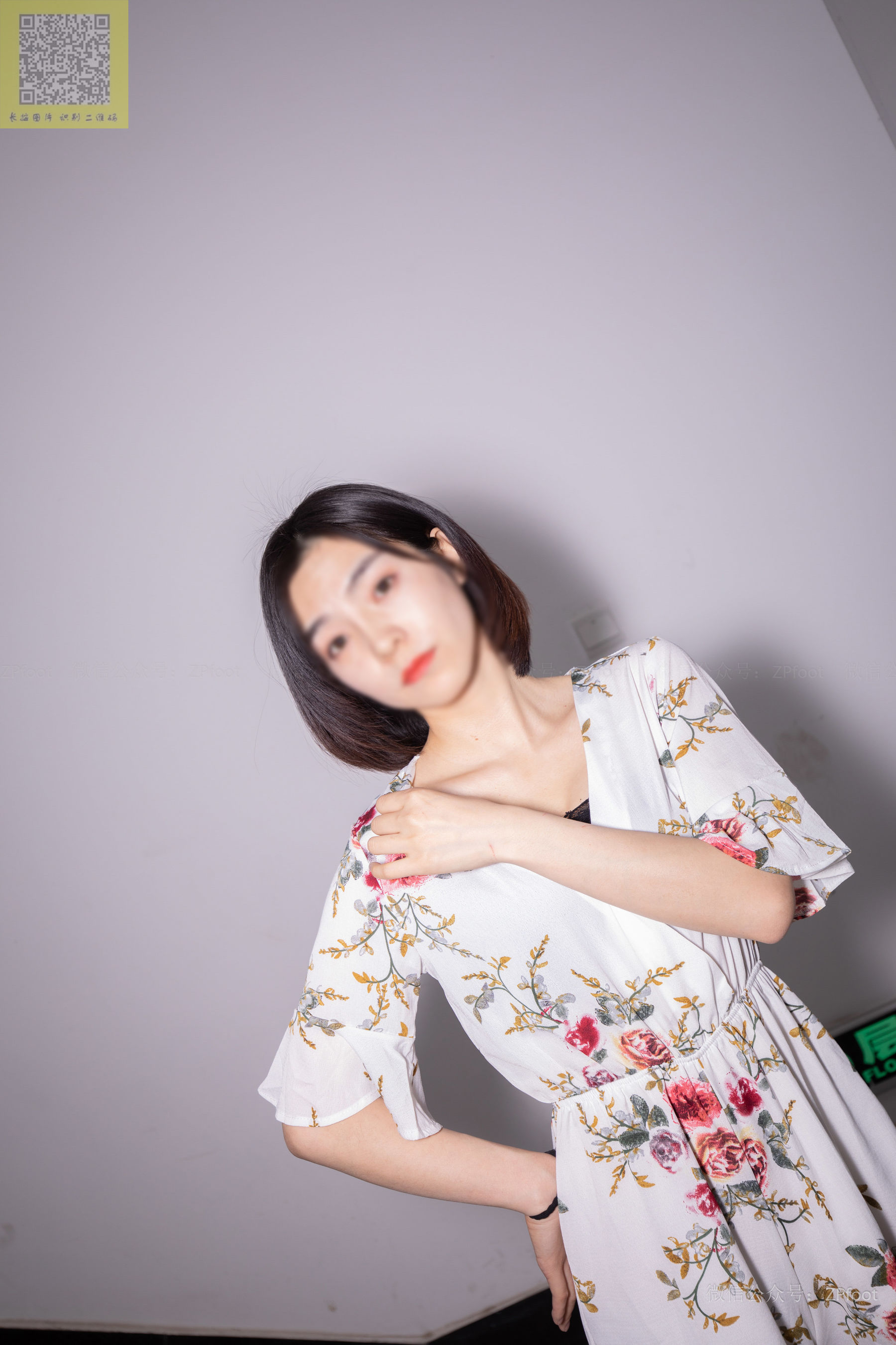 [山茶摄影LSS] NO.093 小阳阳 舞蹈小阳阳碎花裙