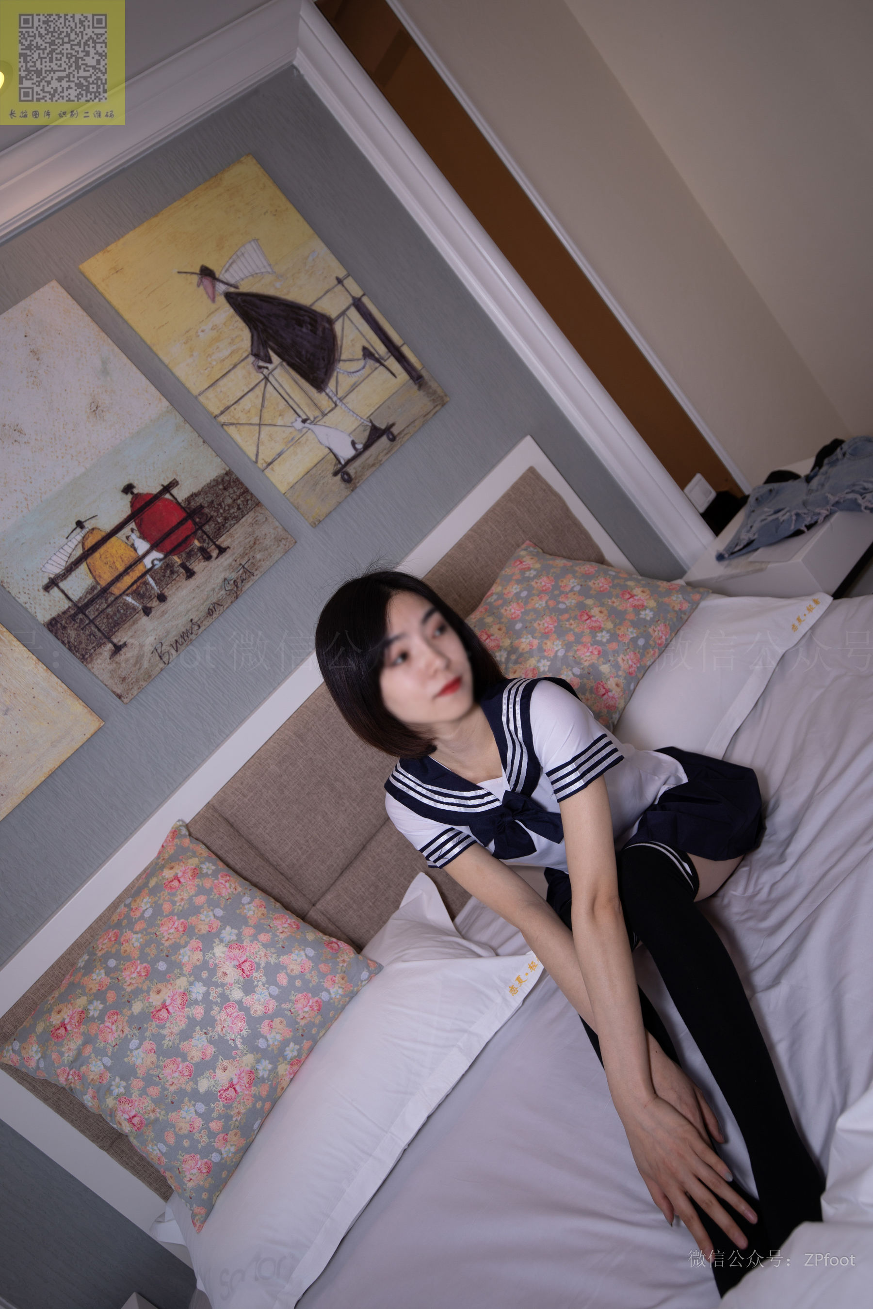 [山茶摄影LSS] NO.118  学妹制服棉袜rosi