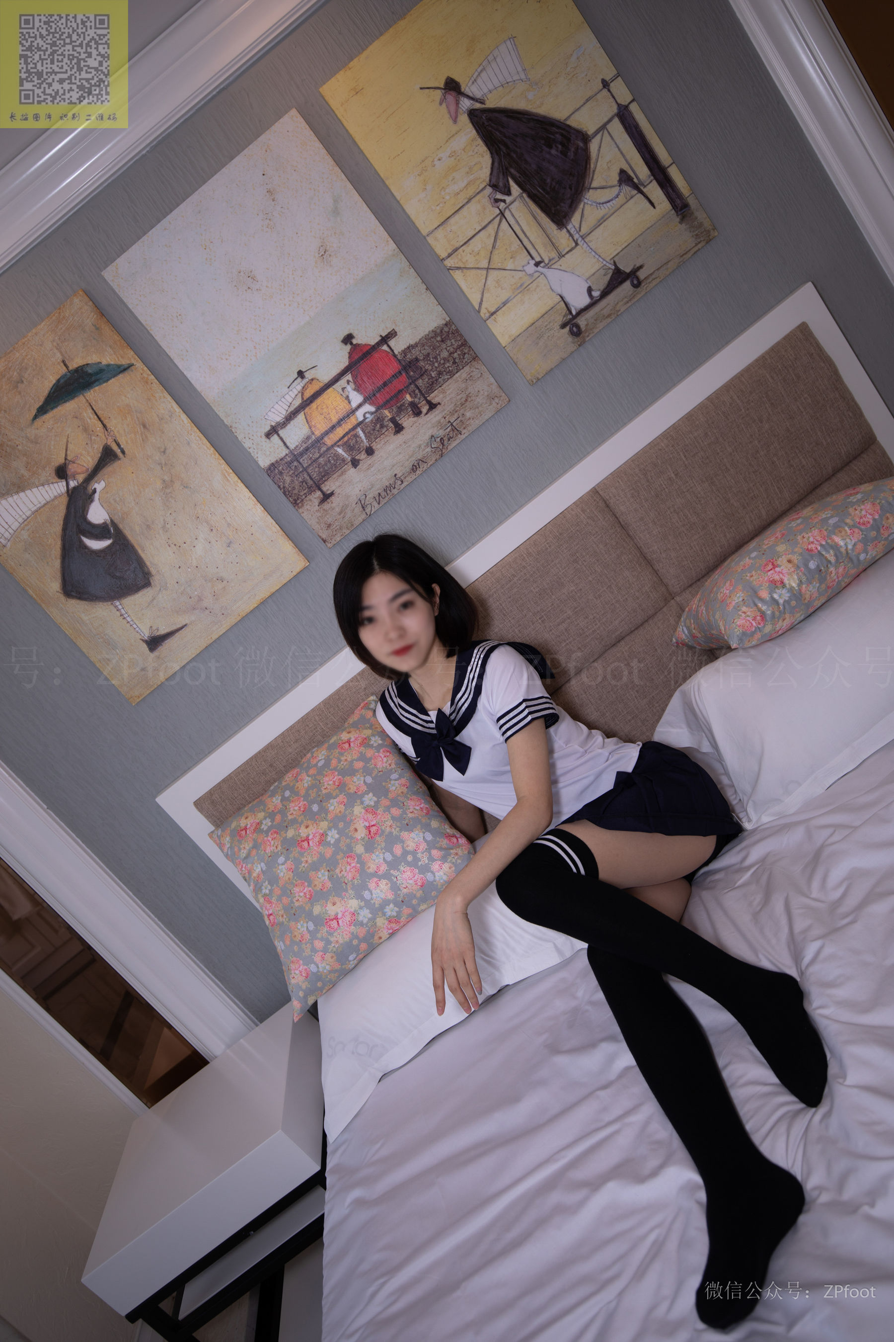 [山茶摄影LSS] NO.118  学妹制服棉袜rosi