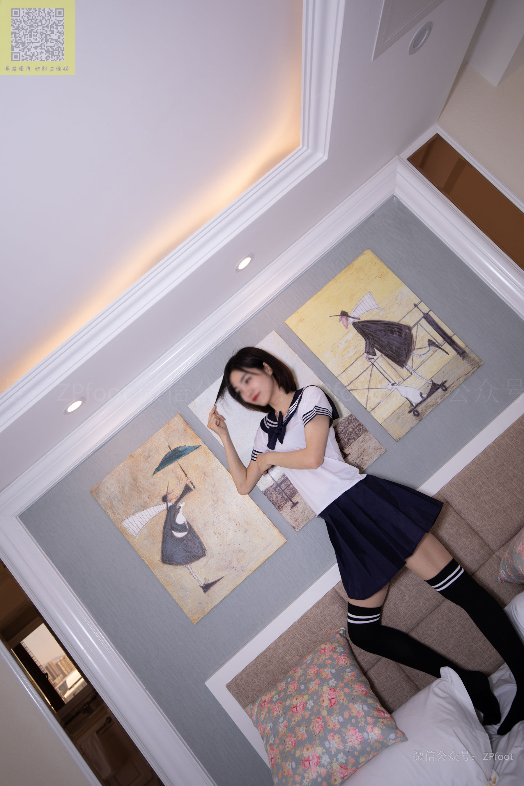 [山茶摄影LSS] NO.118  学妹制服棉袜rosi