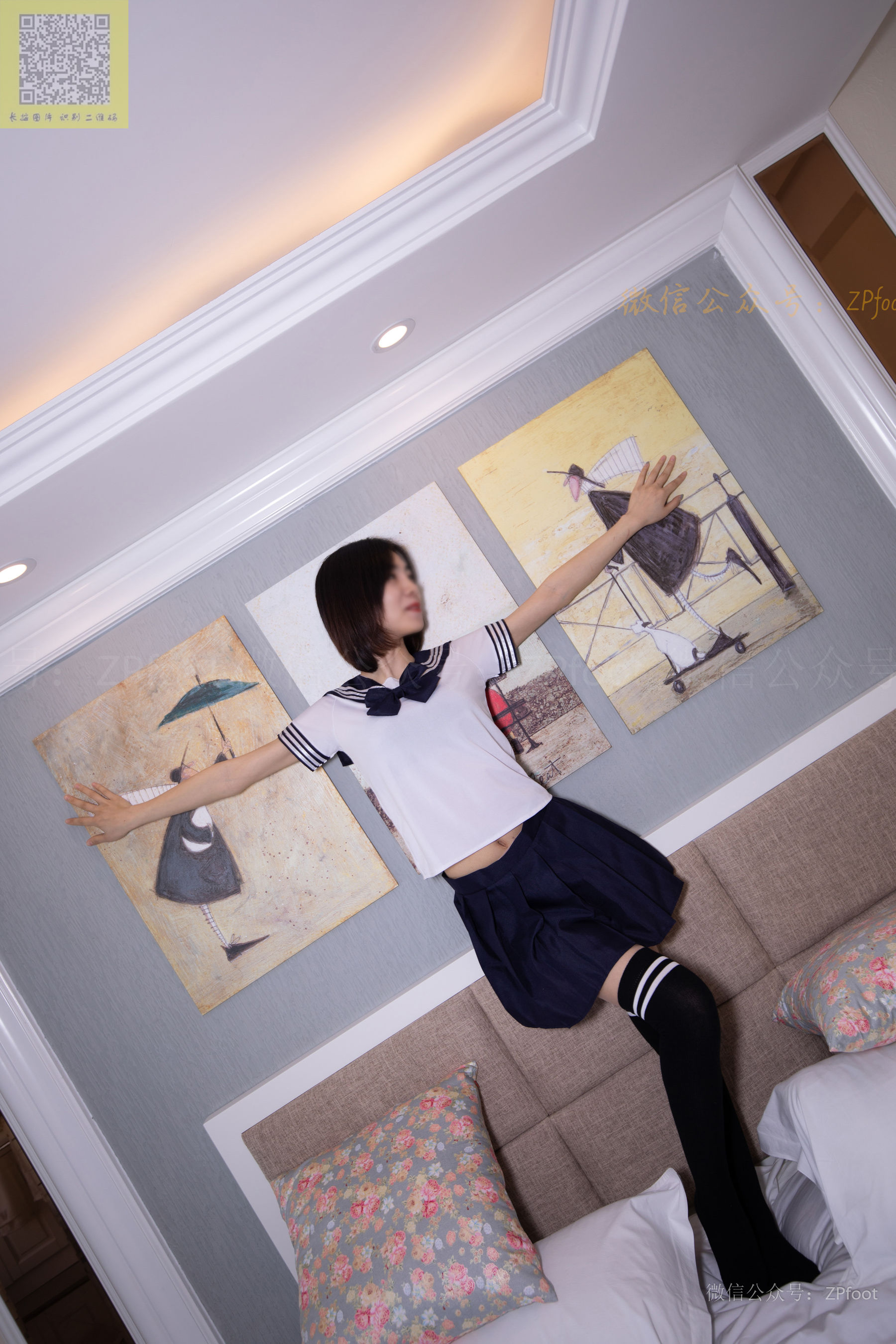 [山茶摄影LSS] NO.118  学妹制服棉袜rosi