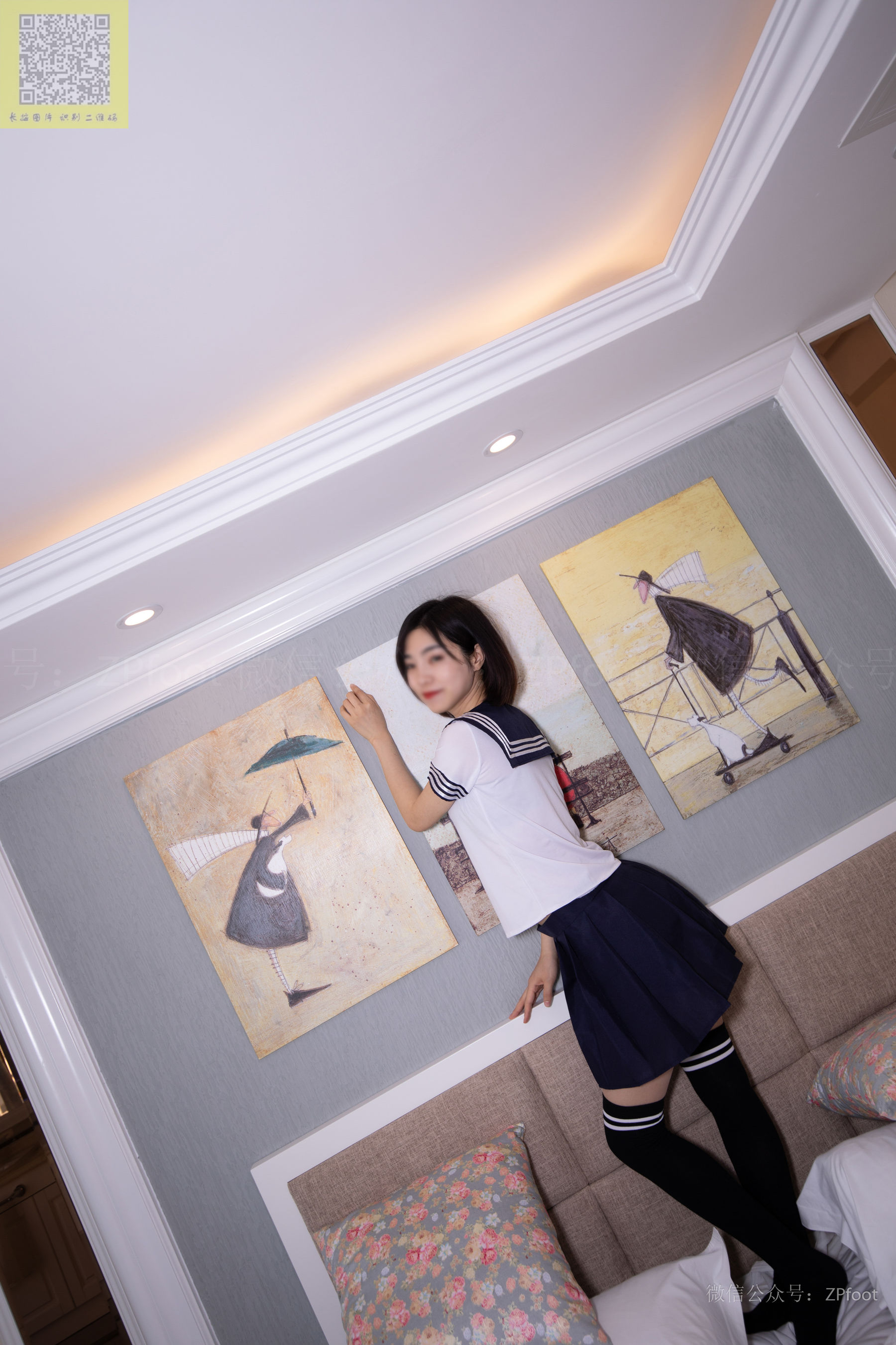[山茶摄影LSS] NO.118  学妹制服棉袜rosi