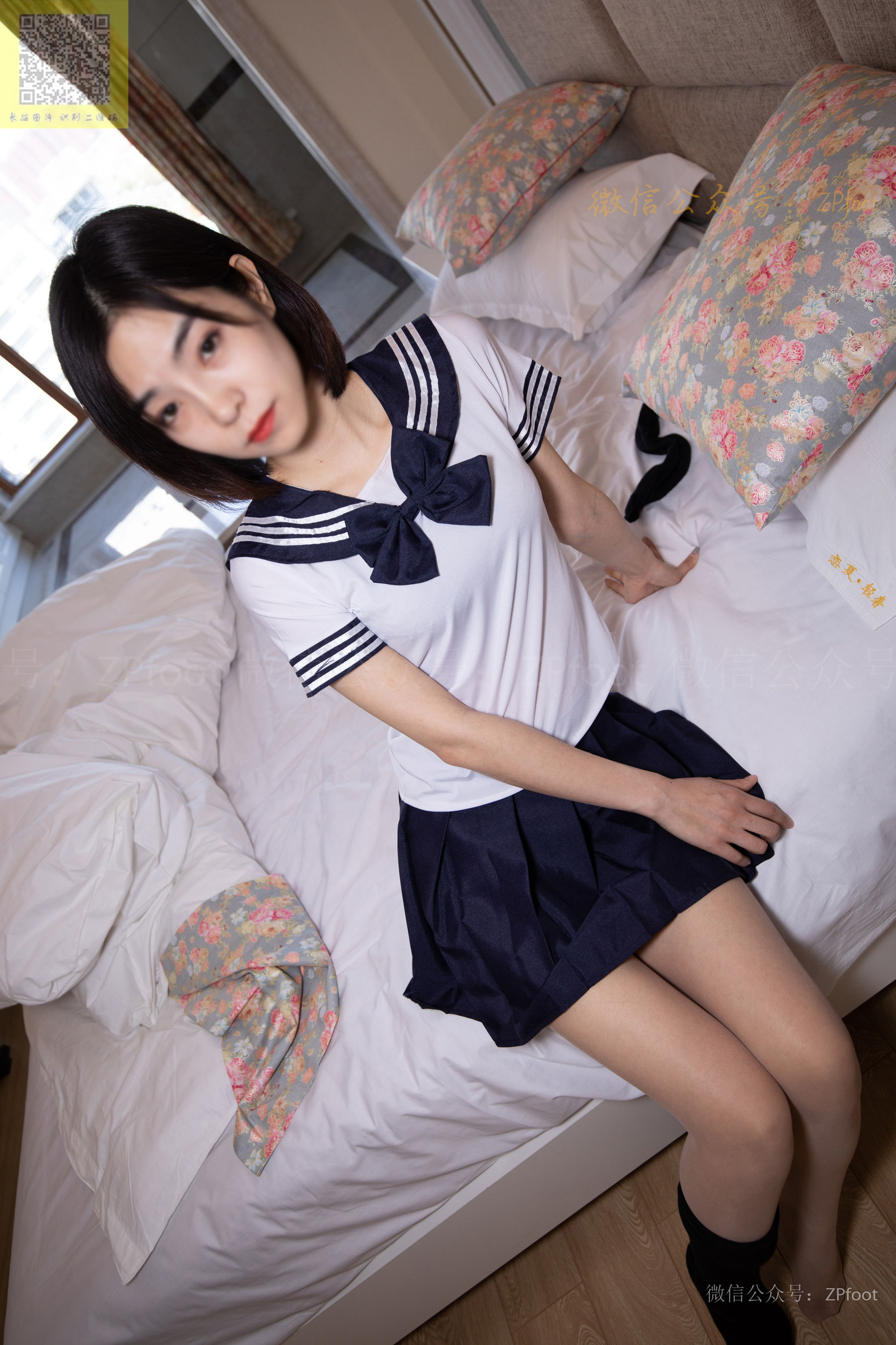 [山茶摄影LSS] NO.118  学妹制服棉袜rosi
