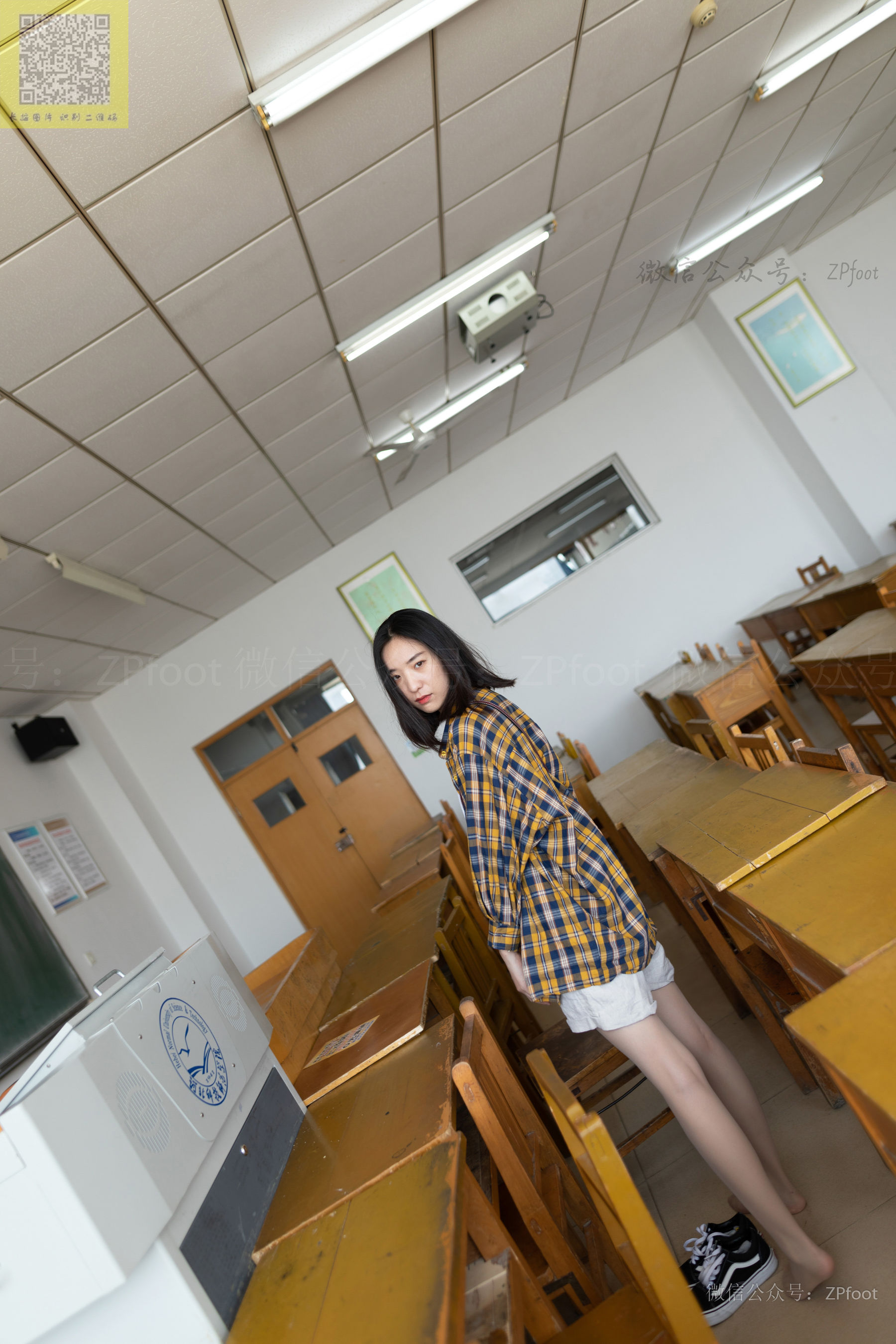 [山茶摄影LSS] NO.123  学妹绵袜肉丝