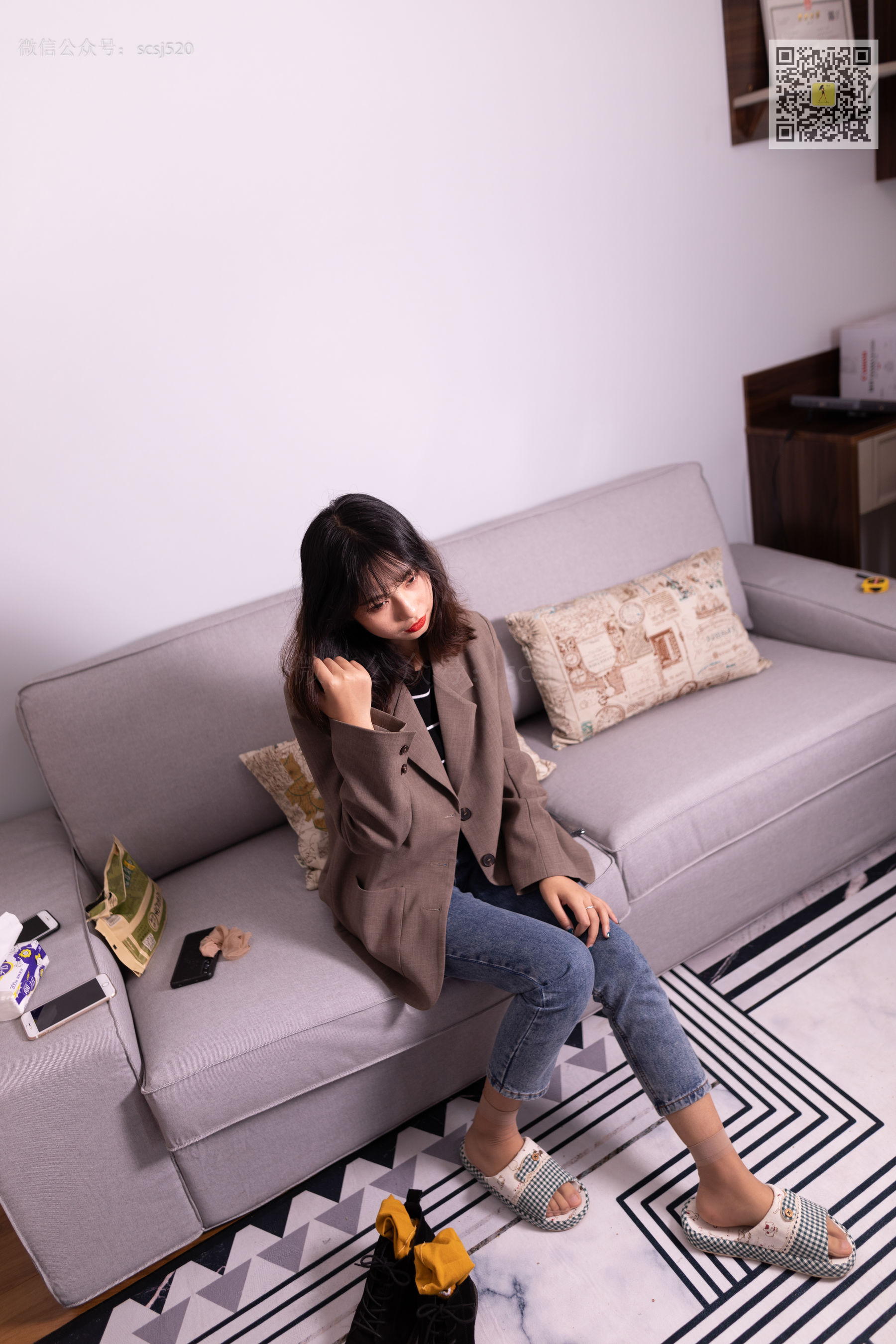 [山茶摄影LSS] NO.278 婷婷 丝袜棉袜哪个是你最爱