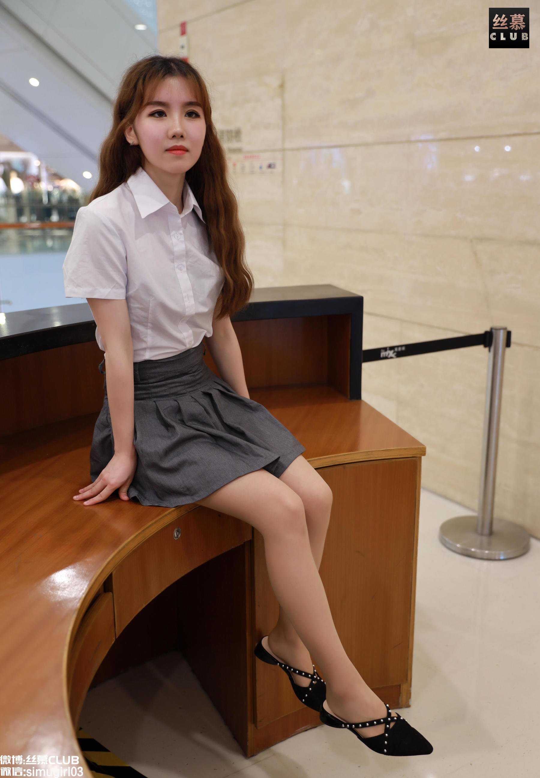 [丝慕] SM035 天天一元 学妹 《可爱学妹逛商城》