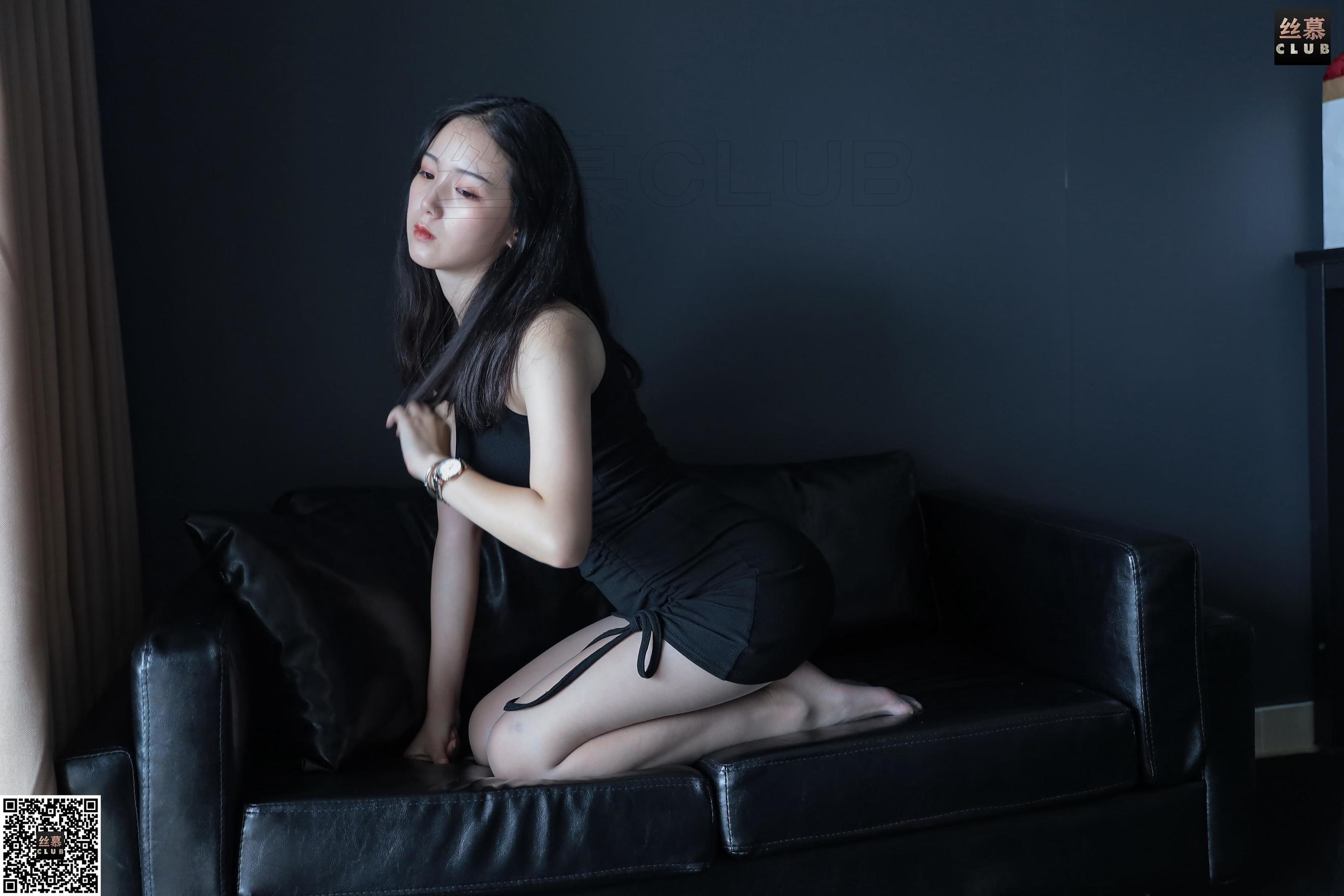 [丝慕] SM057 天天一元 恬恬《恬恬的吊带紧身裙》