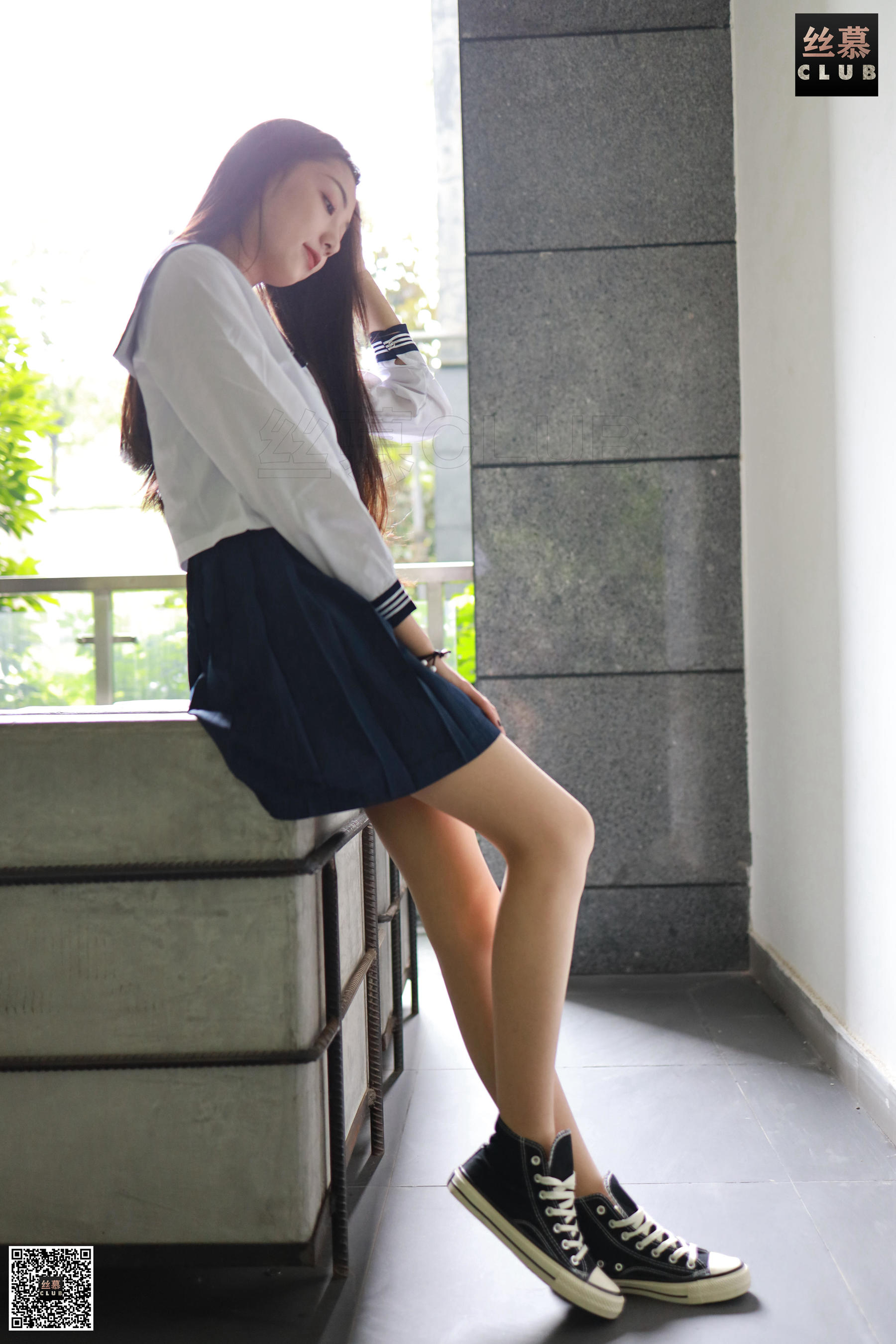 [丝慕] SM088 诗晴 天天一元《诗晴JK制服》