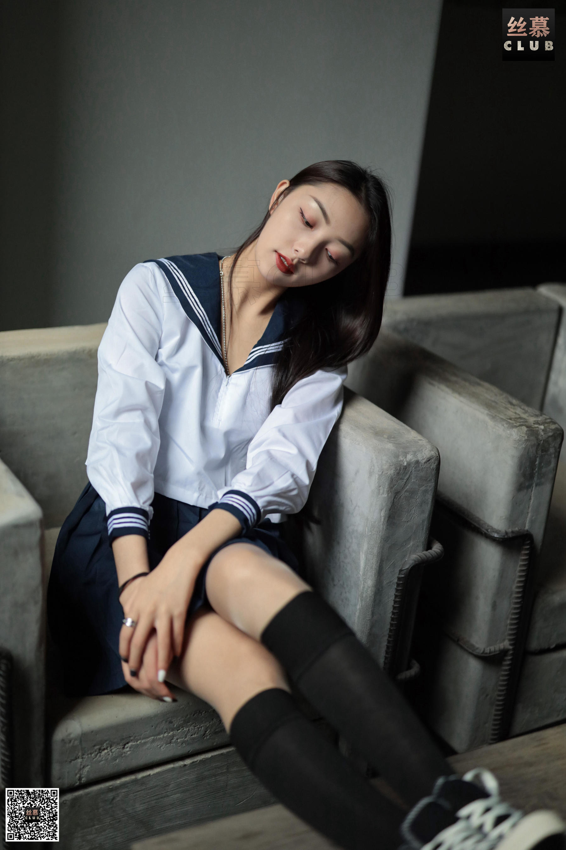 [丝慕] SM088 诗晴 天天一元《诗晴JK制服》