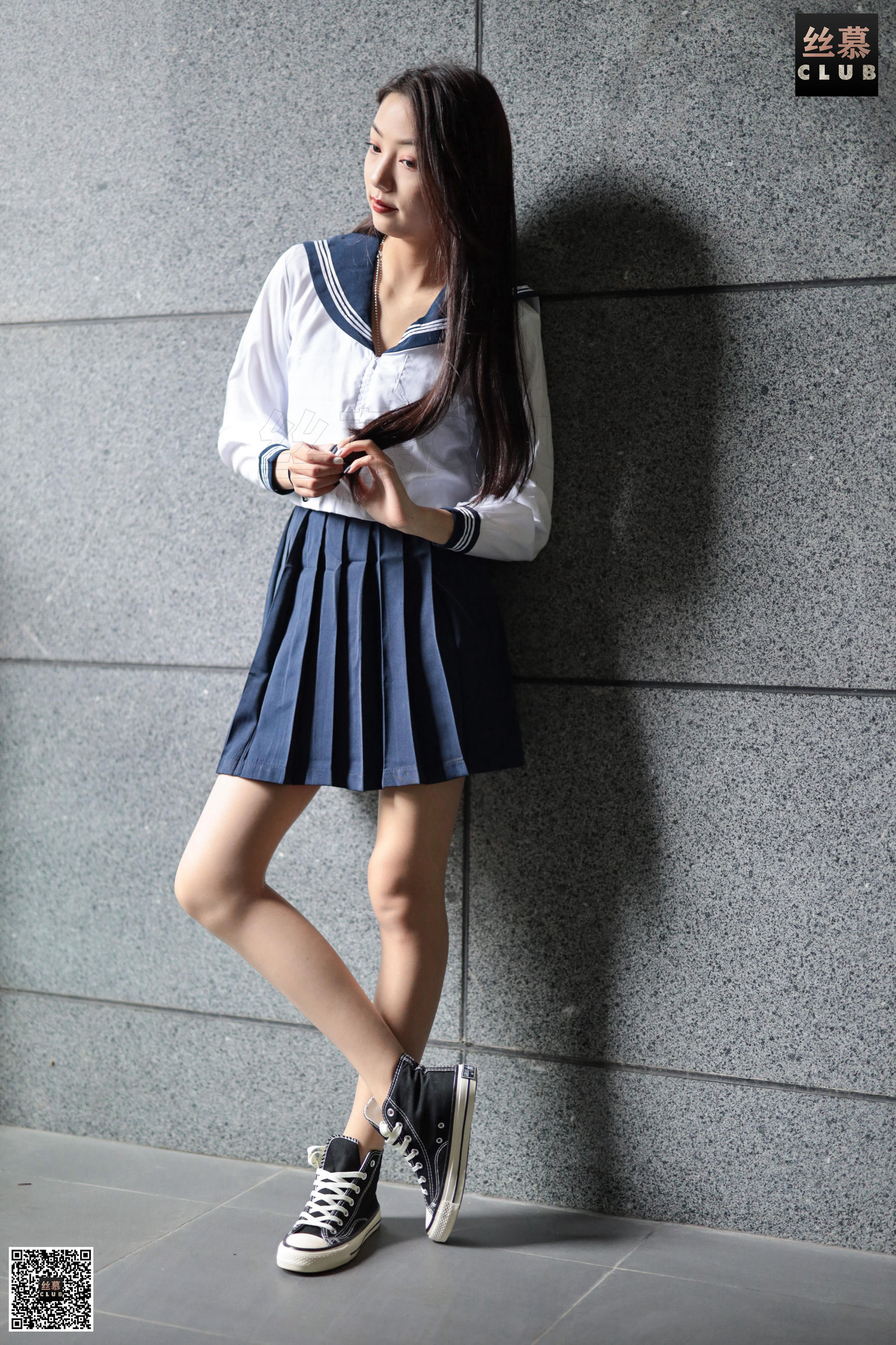 [丝慕] SM088 诗晴 天天一元《诗晴JK制服》