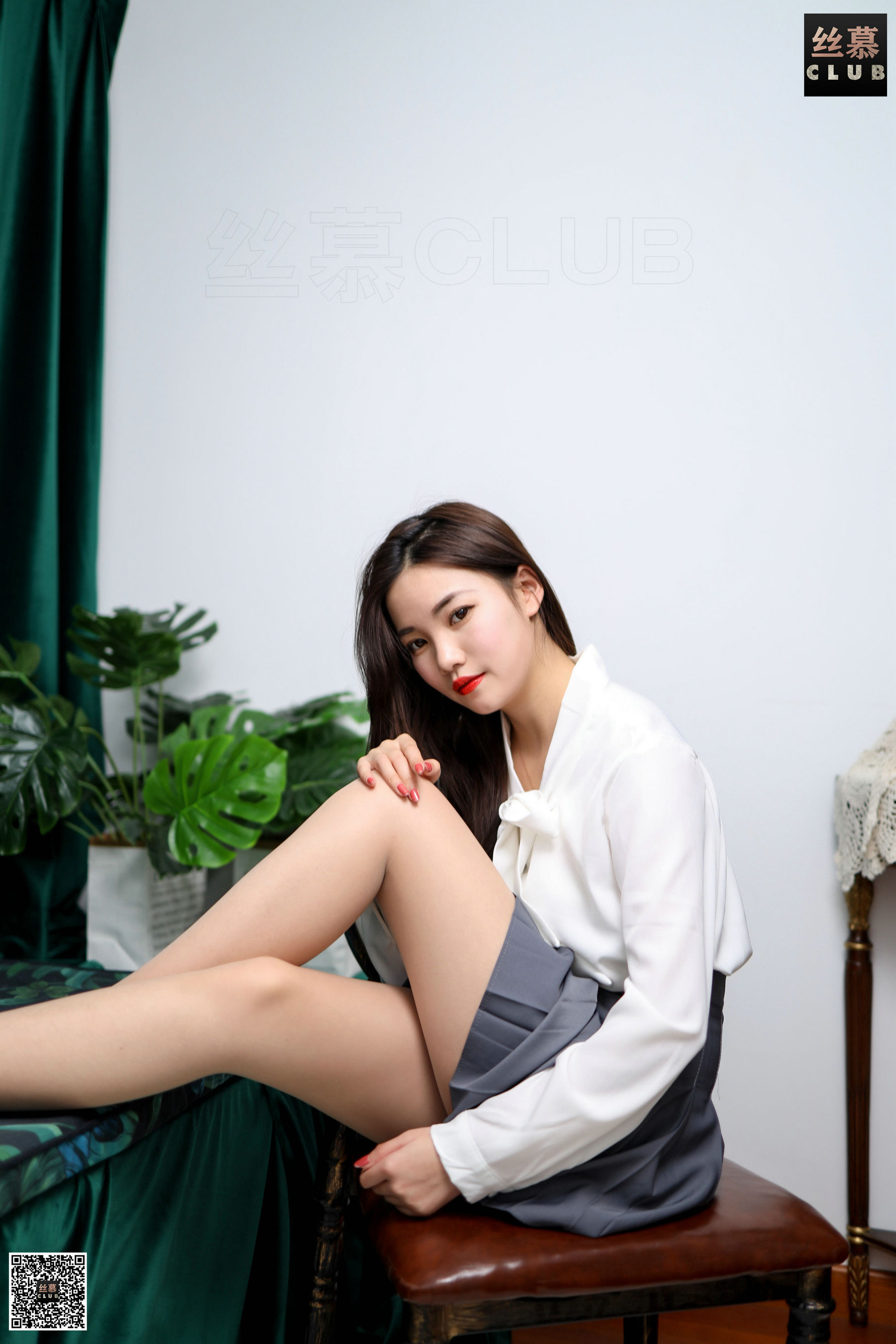 [丝慕] SM142 天天一元 文欣   清纯少女