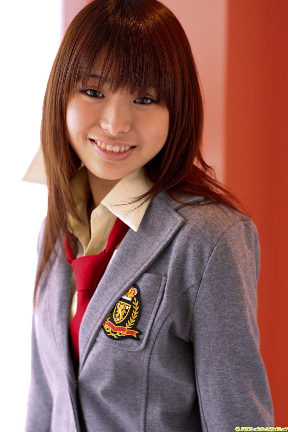 [DGC] NO.712 Yuki Katagiri 片利優妃 制服美少女天国