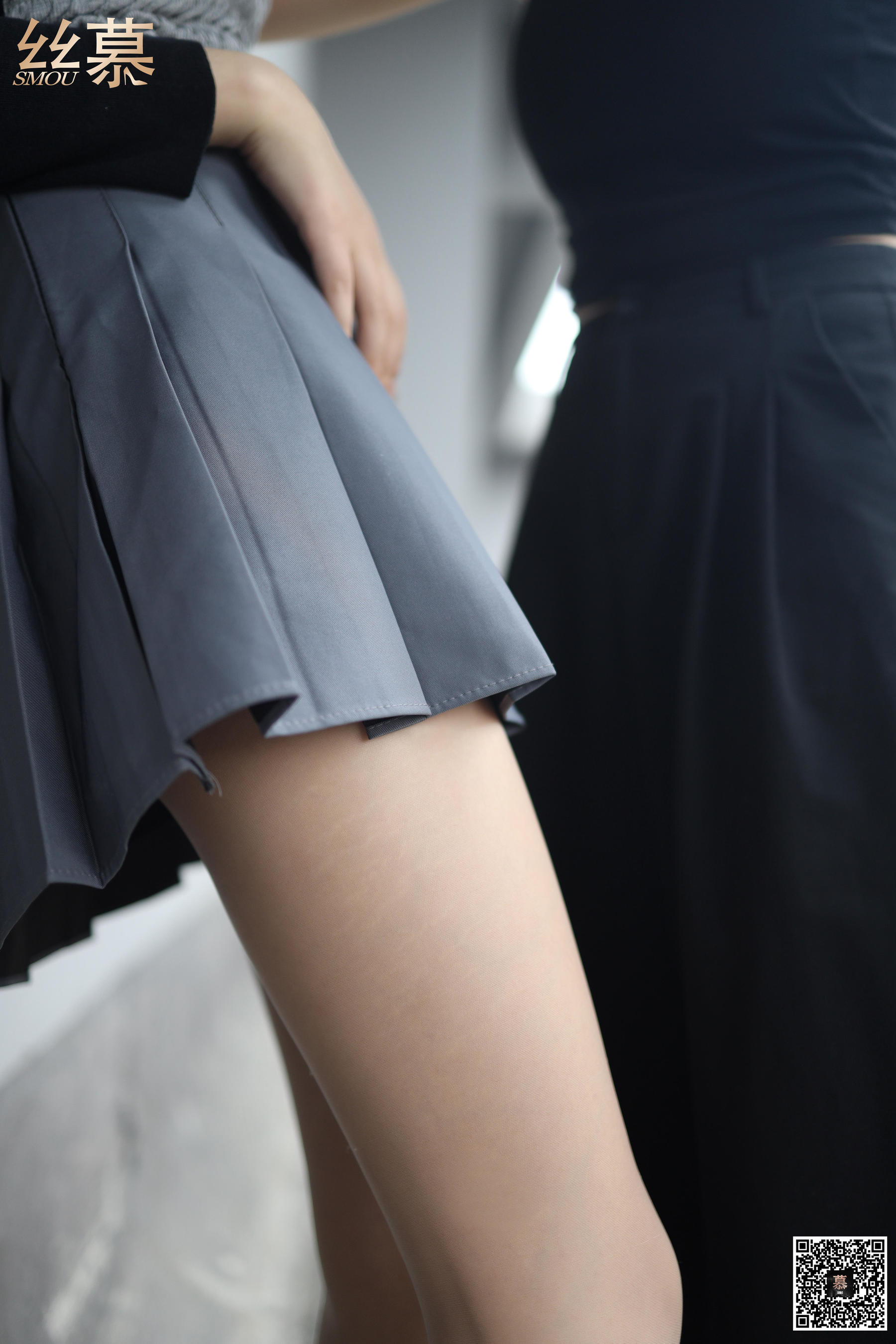 [丝慕] SM288 天天一元 米朵《天台玩丝两姐妹》