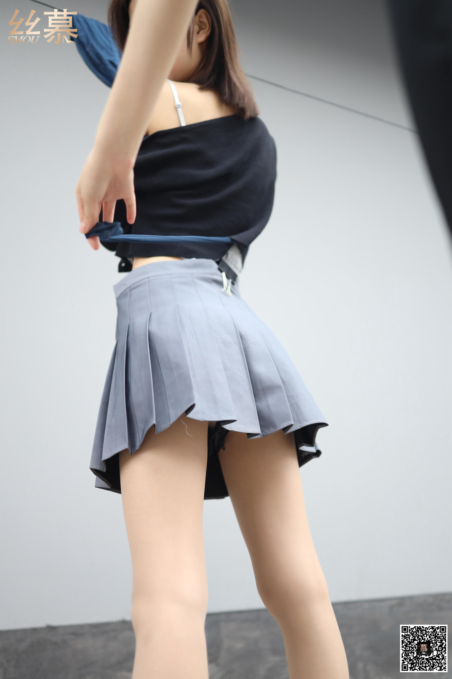 [丝慕] SM288 天天一元 米朵《天台玩丝两姐妹》