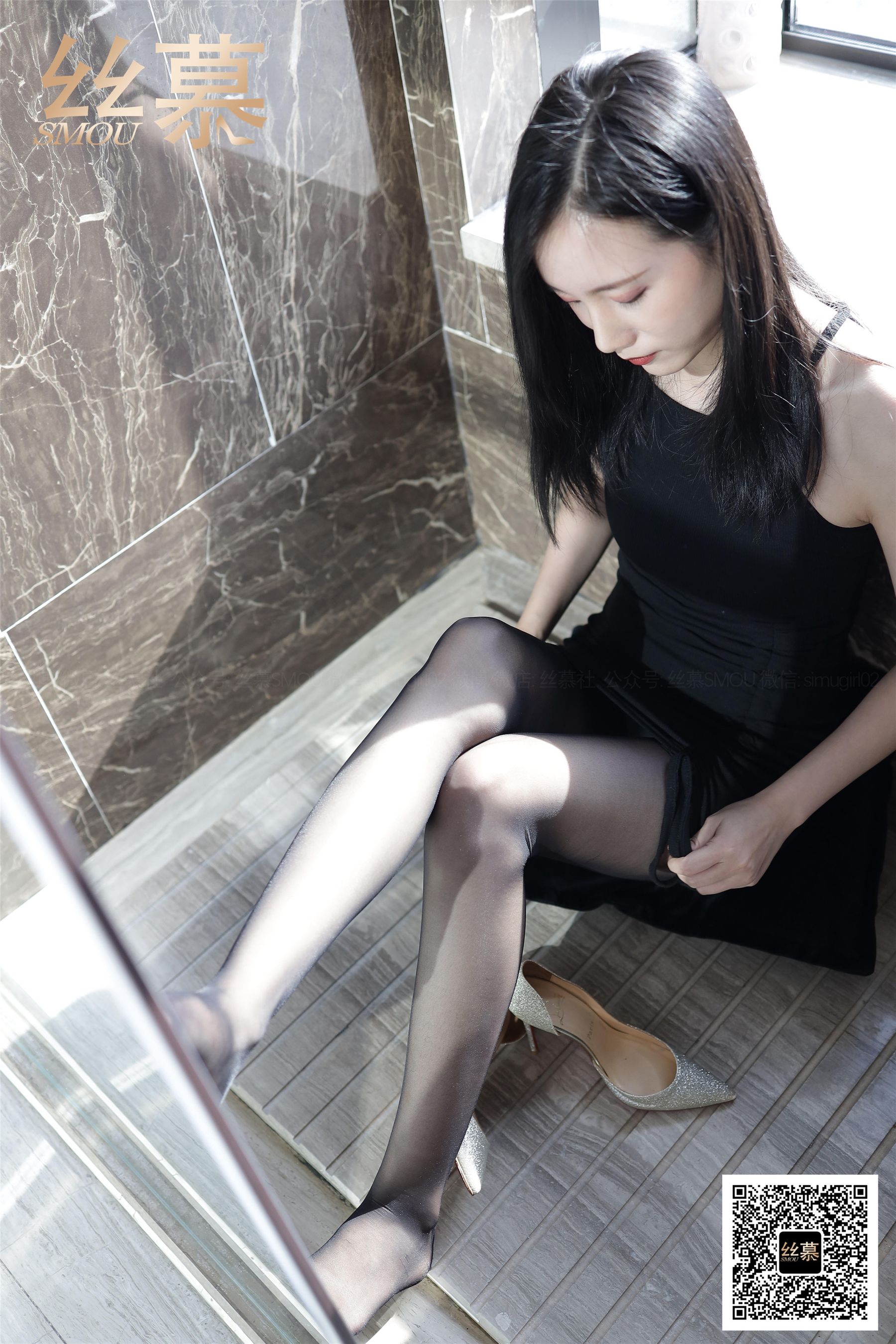 [丝慕] SM365 天天一元 紫宁《禁欲黑丝》